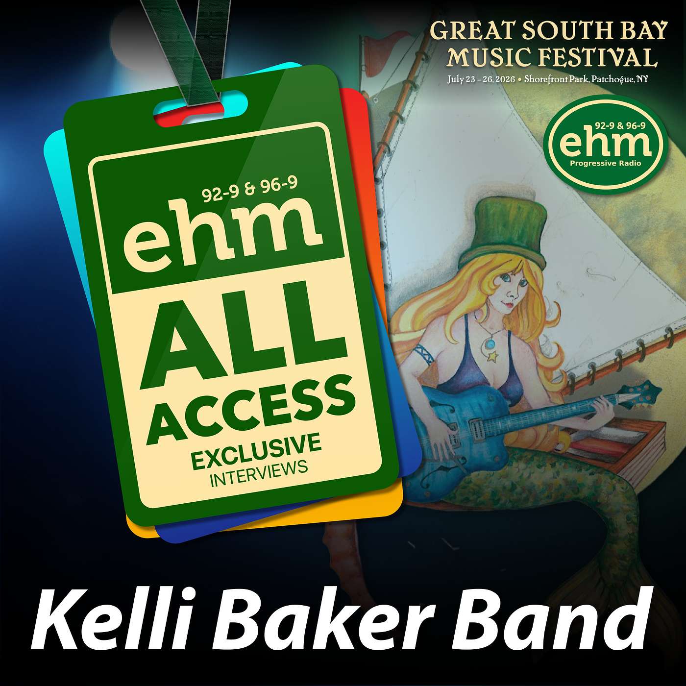 WEHM All Access - Great South Bay Music Festival - Kelli Baker Band episode artwork