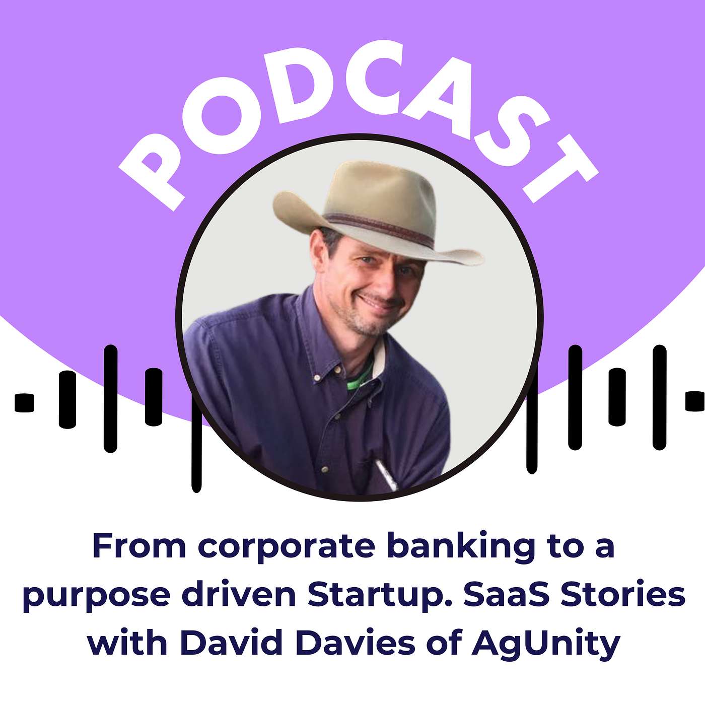 From corporate banking to a purpose driven Startup. SaaS Stories with David Davies of AgUnity