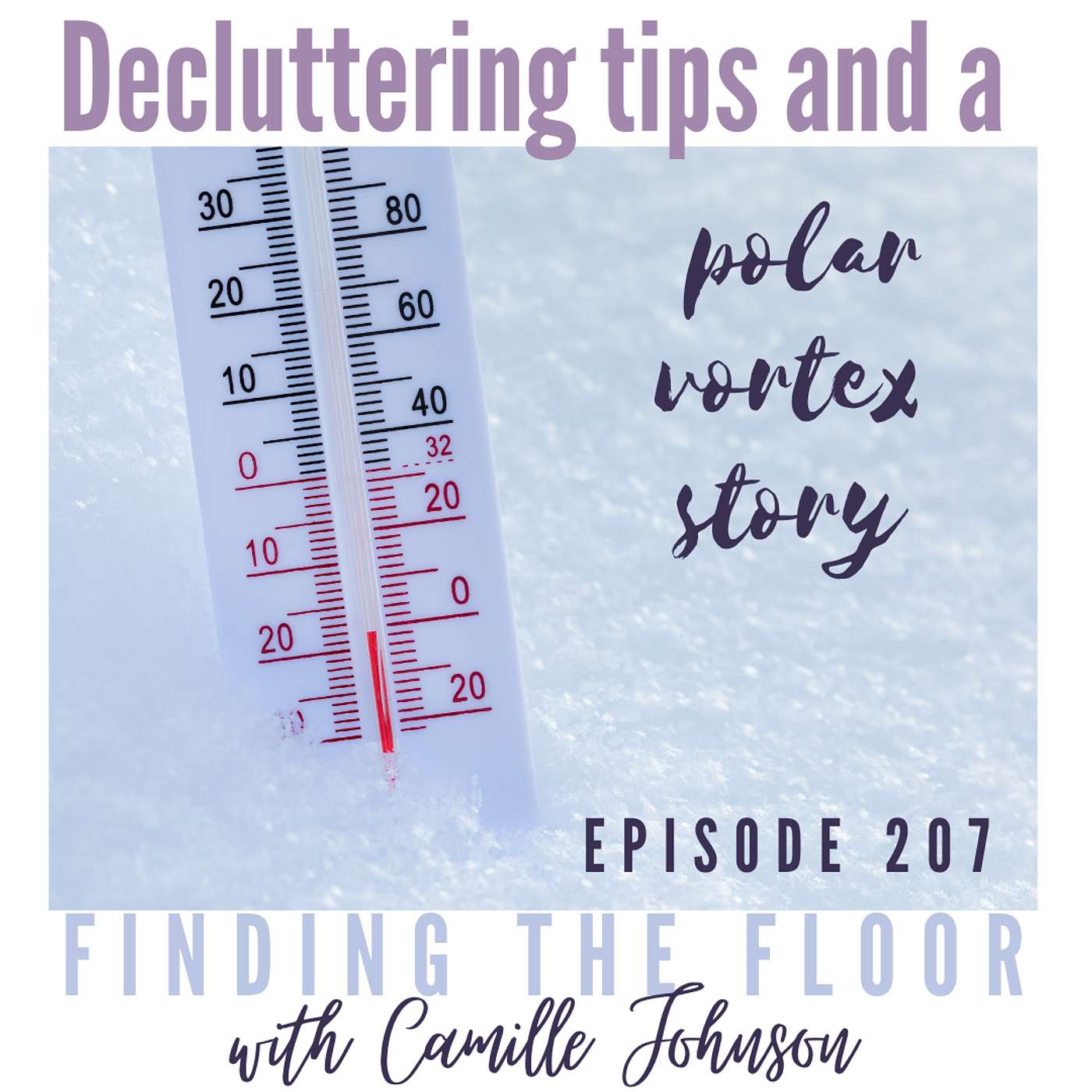 Ep. 207 - Decluttering tips and a polar vortex story episode artwork