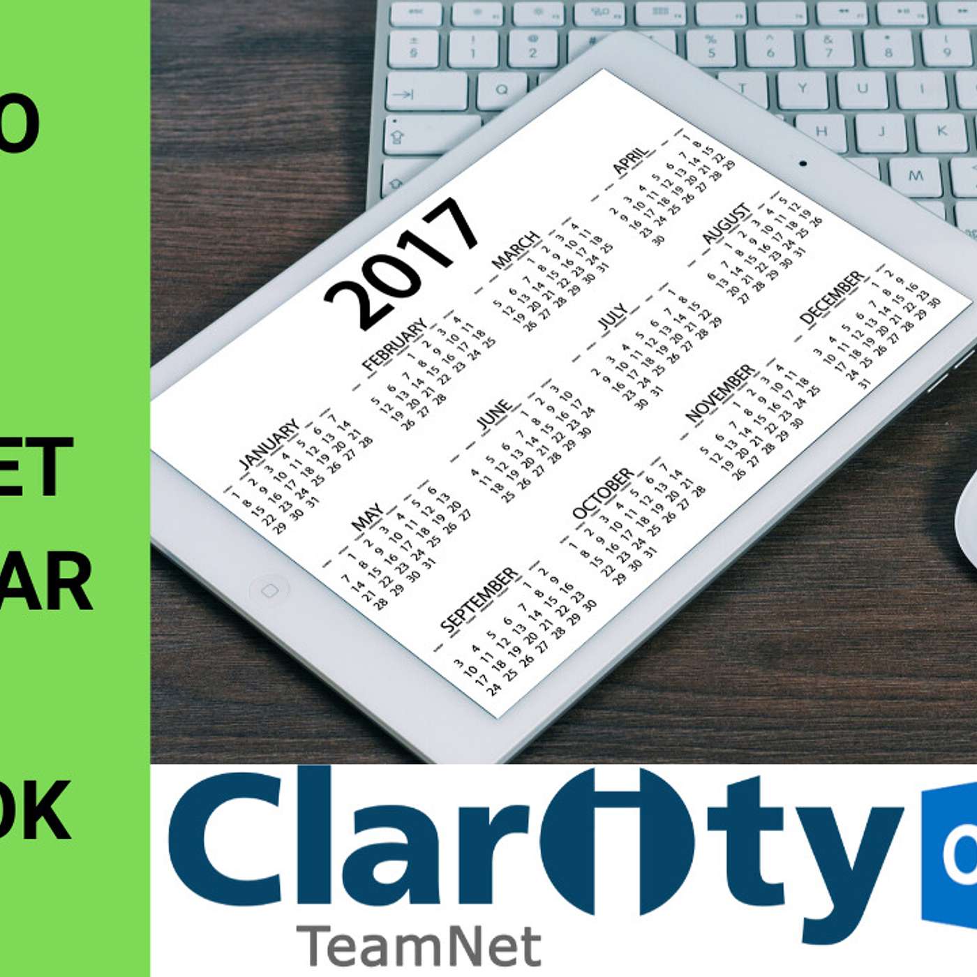 How to sync your Clarity TeamNet calendar with Outlook