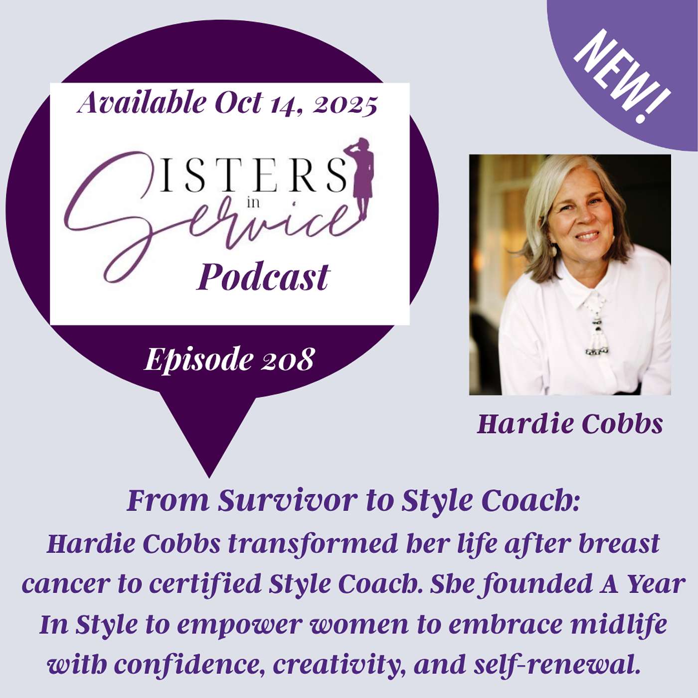From Breast Cancer Survivor to Style Coach: Empowering  women to embrace midlife with confidence, creativity, and self-renewal.