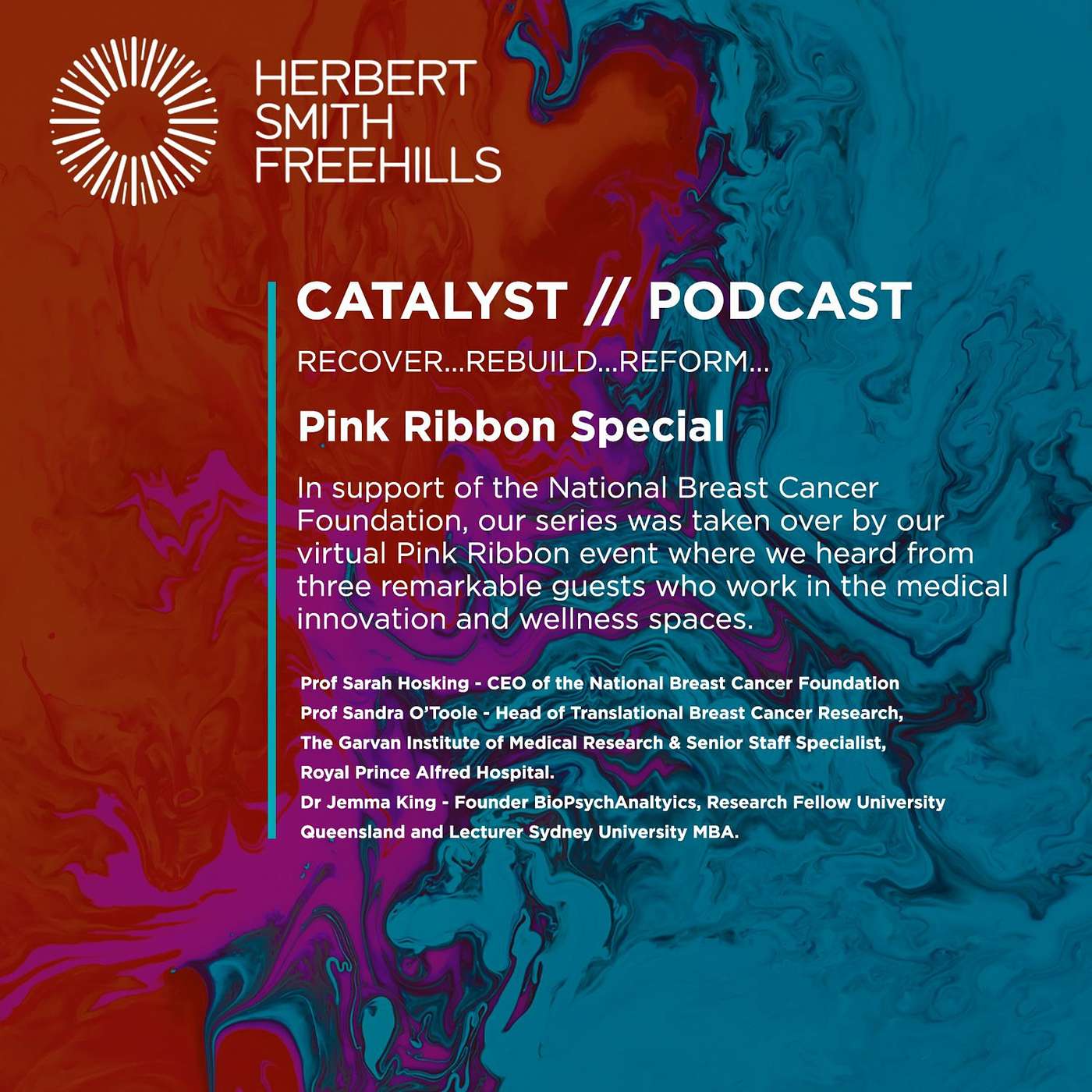 Catalyst: Pink Ribbon Special Edition episode artwork