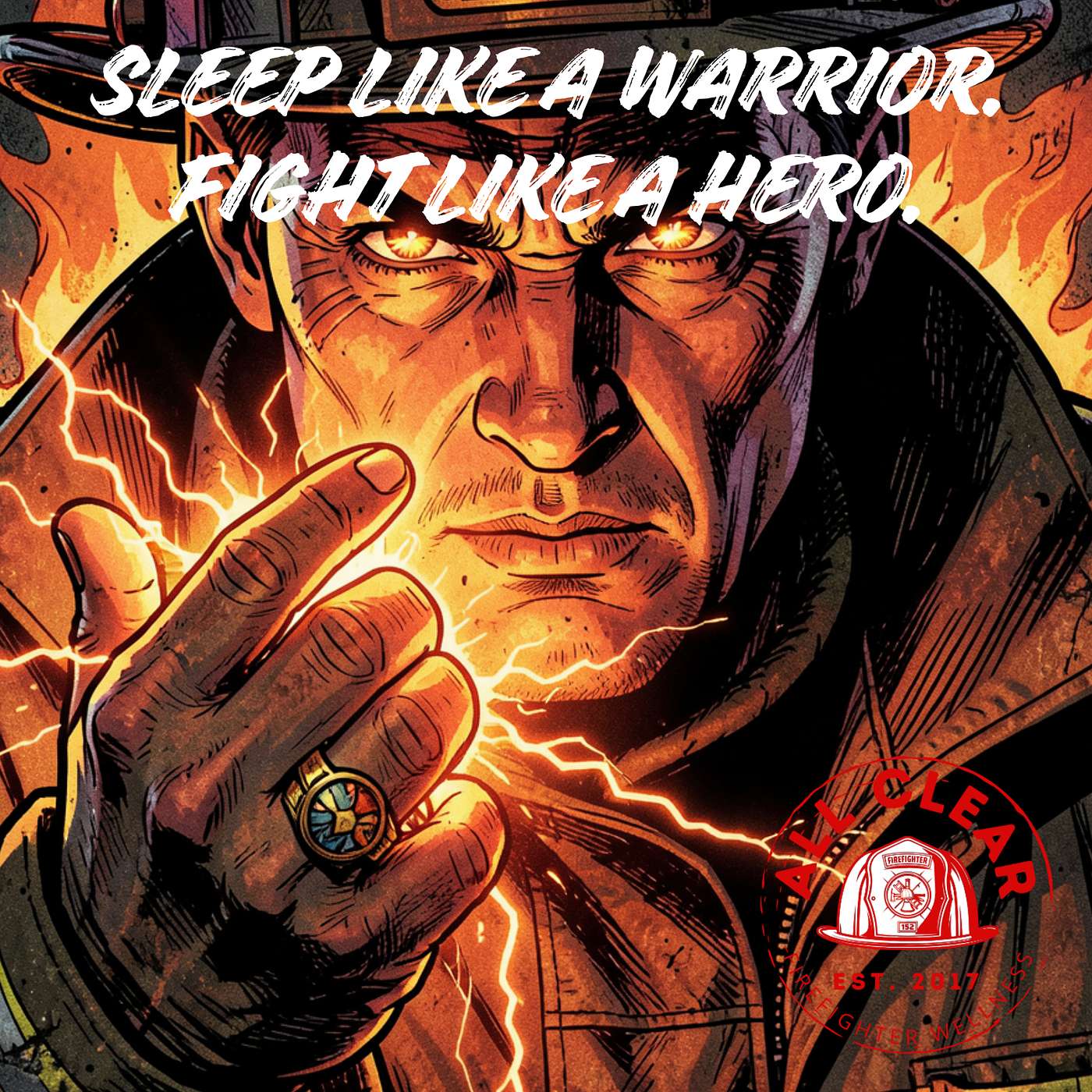 Sleep Like A Warrior.  Fight Like A Hero. The Nova Ring Power-Up