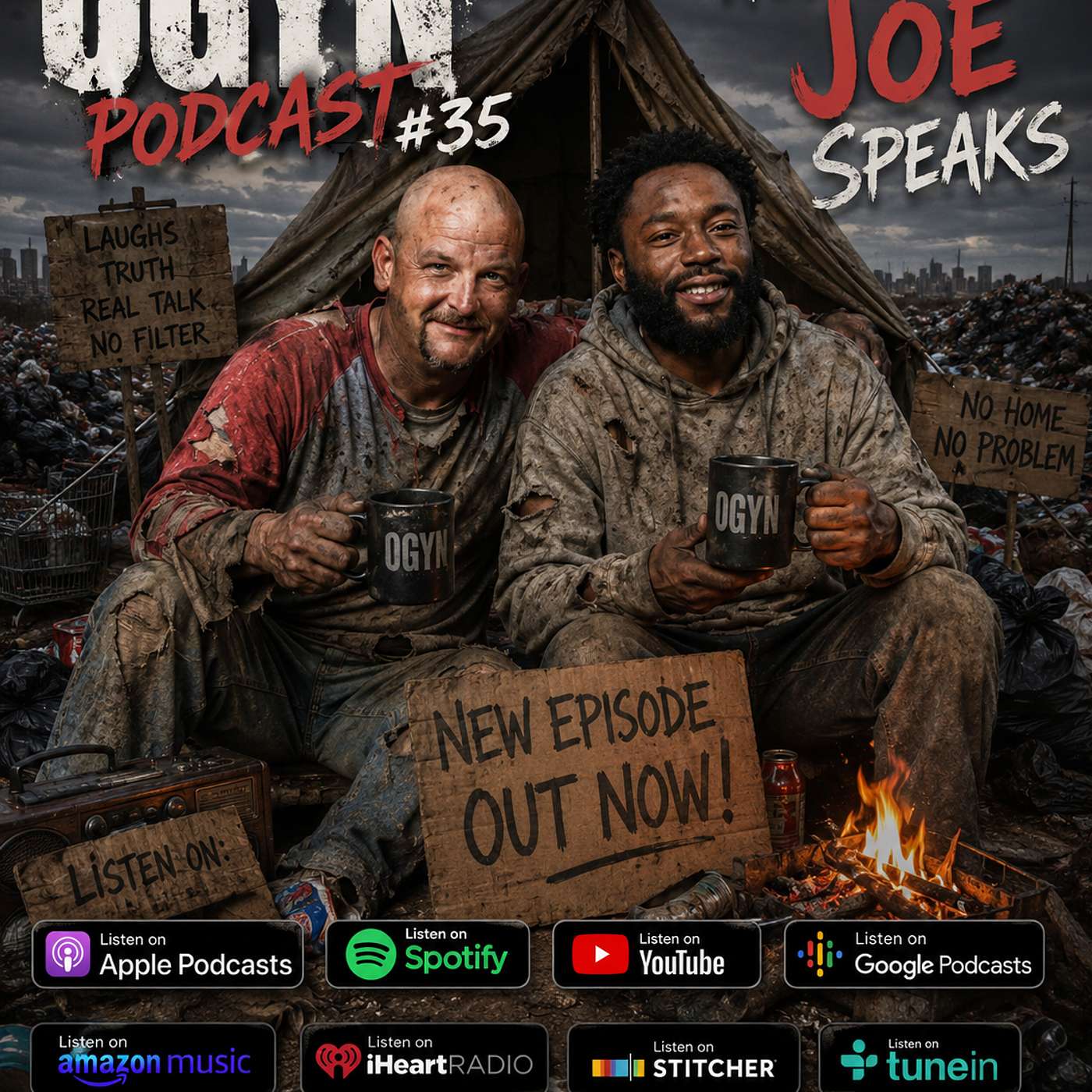 OGYN #35 Homeless Joe Speaks episode artwork