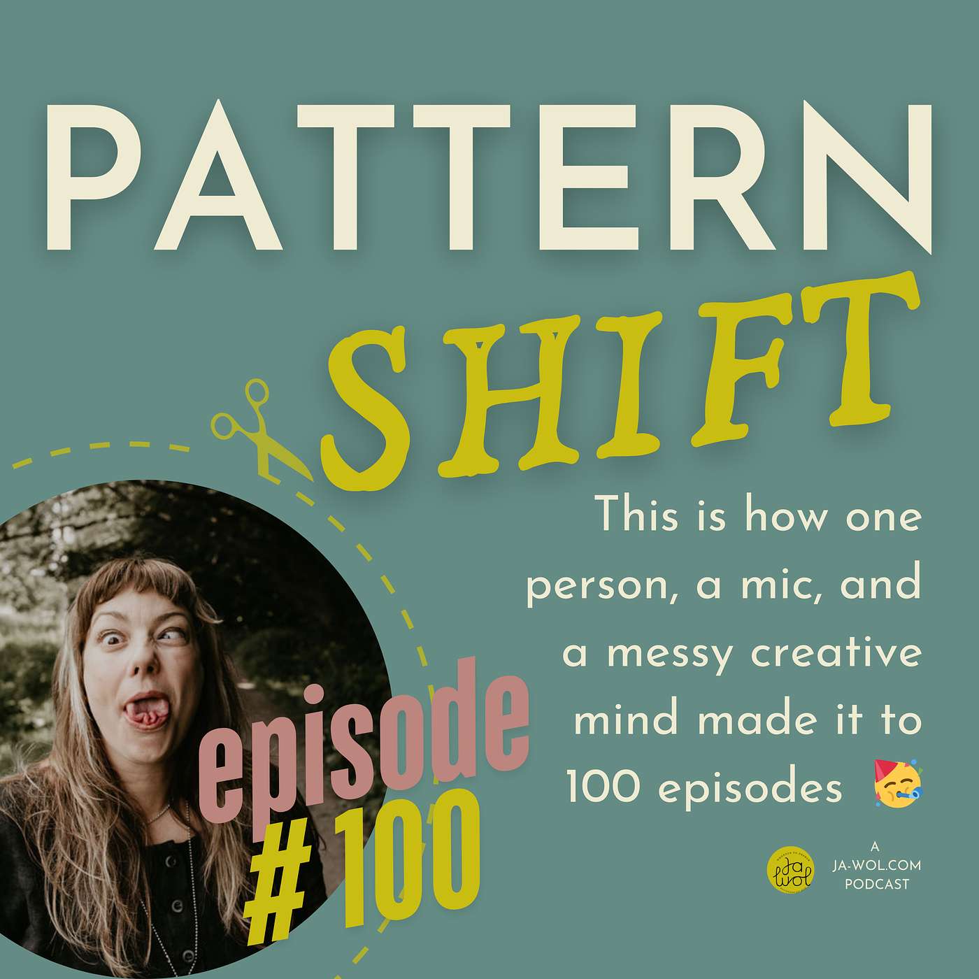 #100 - This is how one person, a mic, and a messy creative mind made it to 100 episodes  🥳