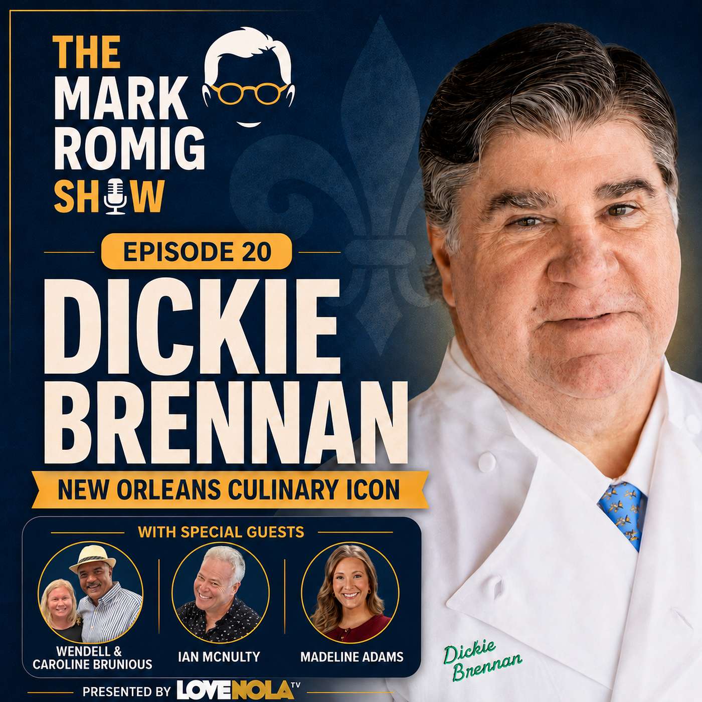 Dickie Brennan, Preservation Hall, Saints Camp & New Orleans Dining Scene episode artwork