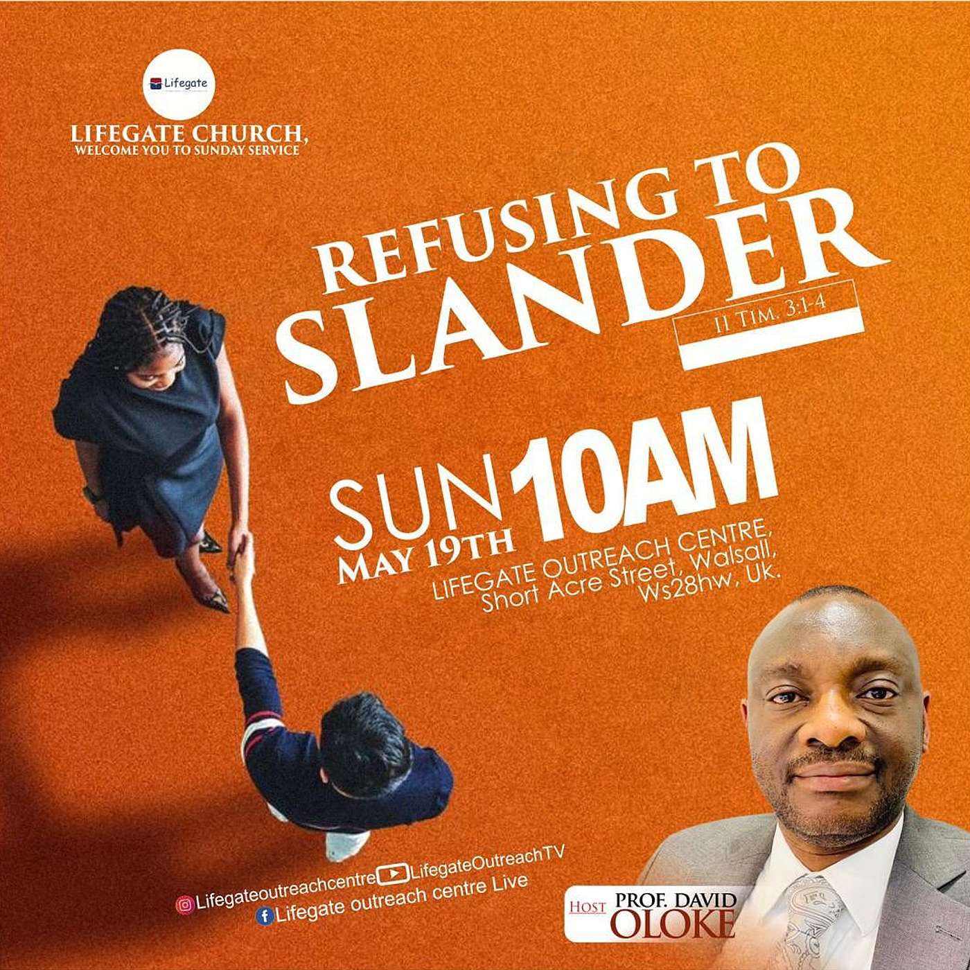 Refusing to Slander - Lifegate Church - 19.5.24 episode artwork