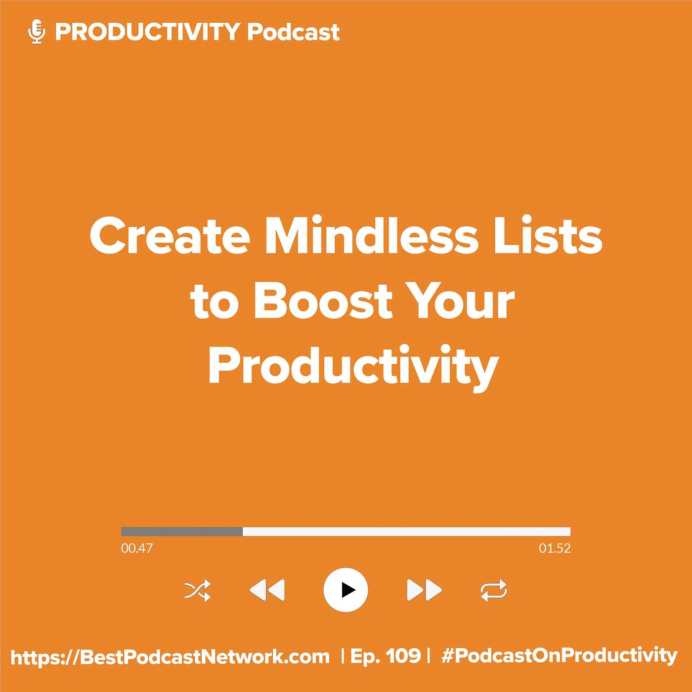 Create Mindless Lists to Boost Your Productivity
