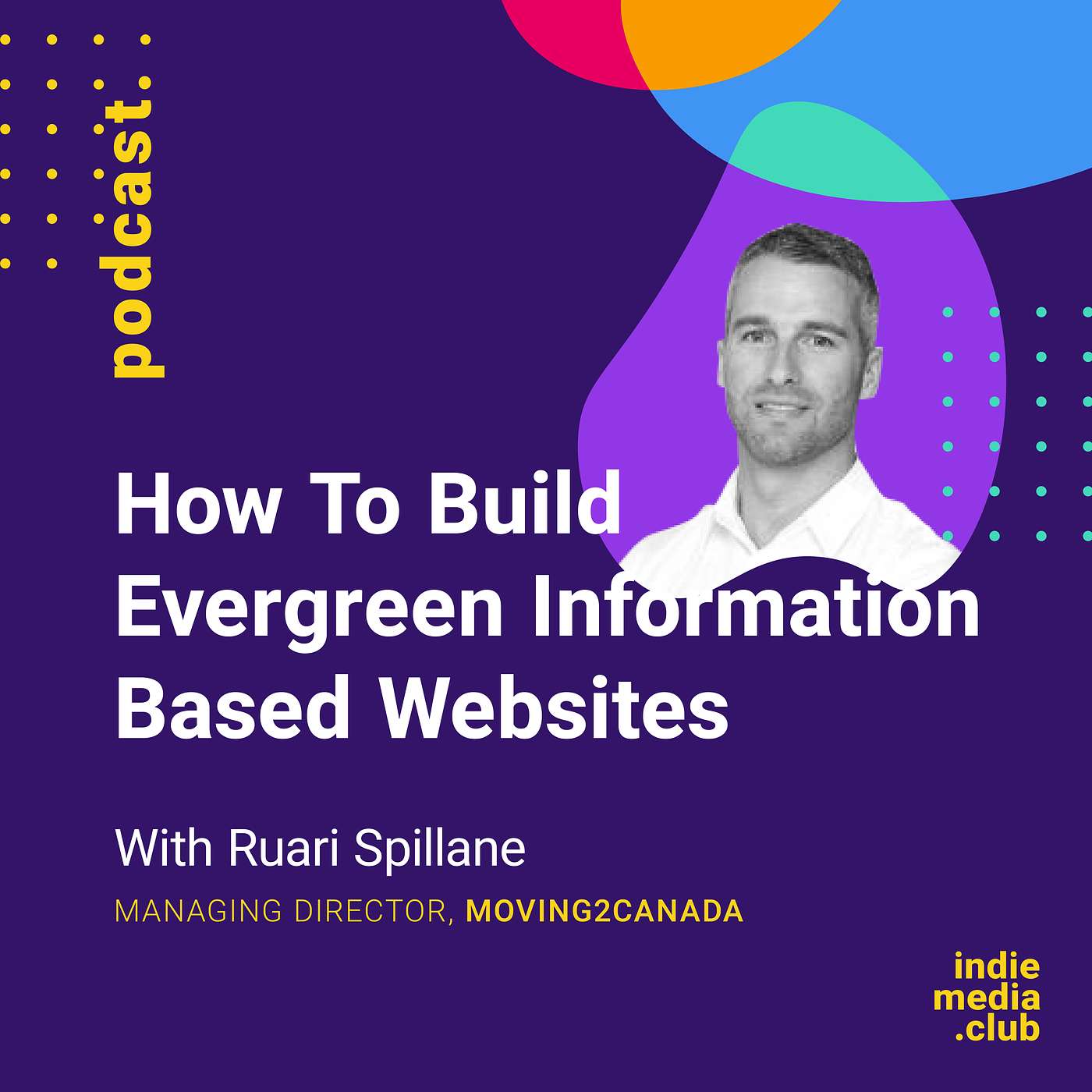 cover of episode How To Build Evergreen Information Based Websites (with Ruairi Spillane from Moving2Canada)
