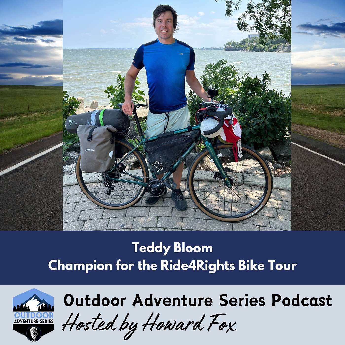 Adventure and Advocacy: Teddy Bloom's Inspiring Ride 4 Rights XC Bike Tour