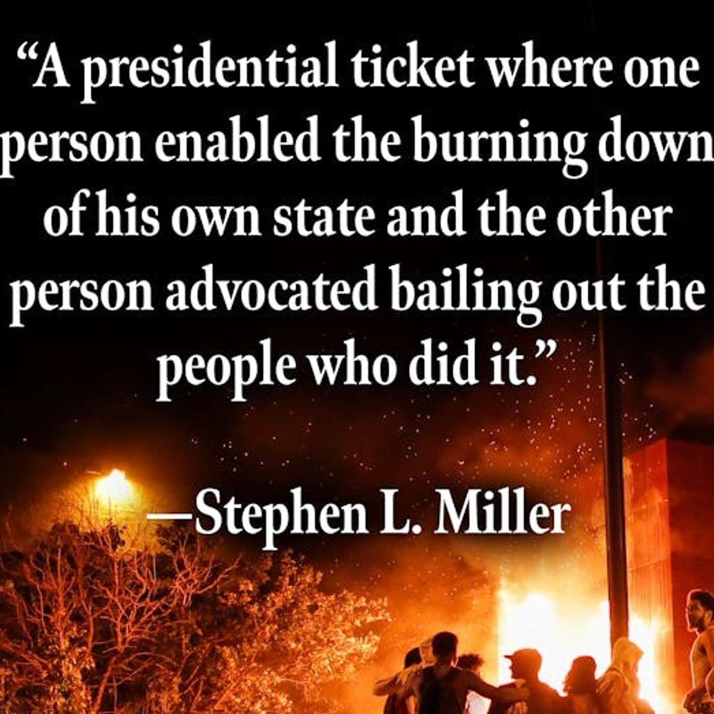 No reason for Cackling Kamala except "she isn't Trump"