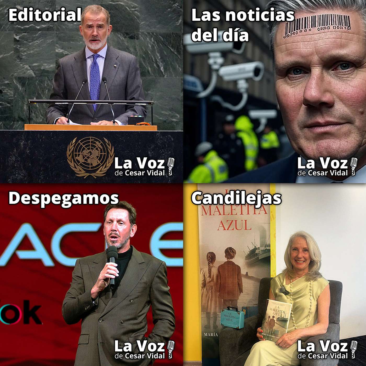 Programa Completo de La Voz de César Vidal - 26/09/25