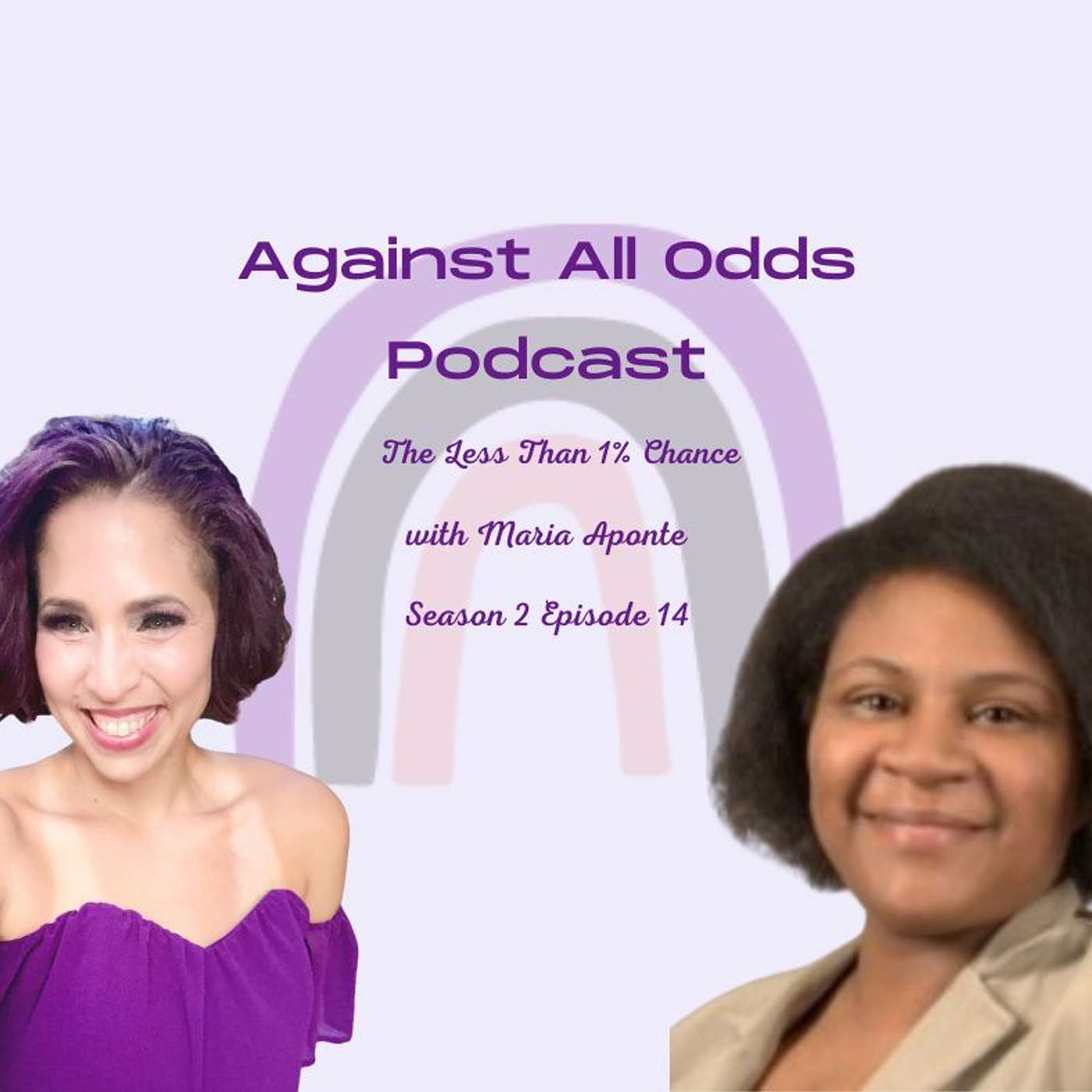 Against All Odds Podcast, The Less than 1% Chance with Maria Aponte