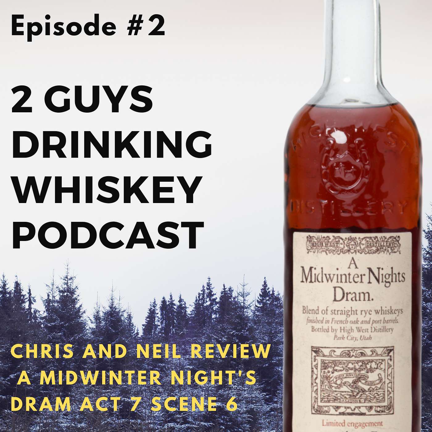 Two Guys Drinking Whiskey