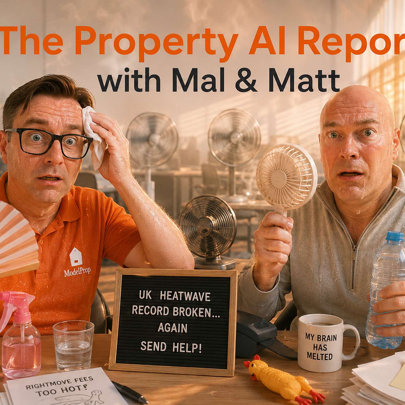 Property AI Report 083 - Starmer Drama, AI Photo Growth & Heat Peak episode artwork