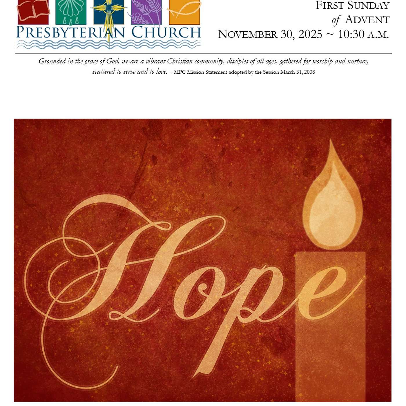 11/30/25 Worship Service - "Gifts You Can't Get Online"