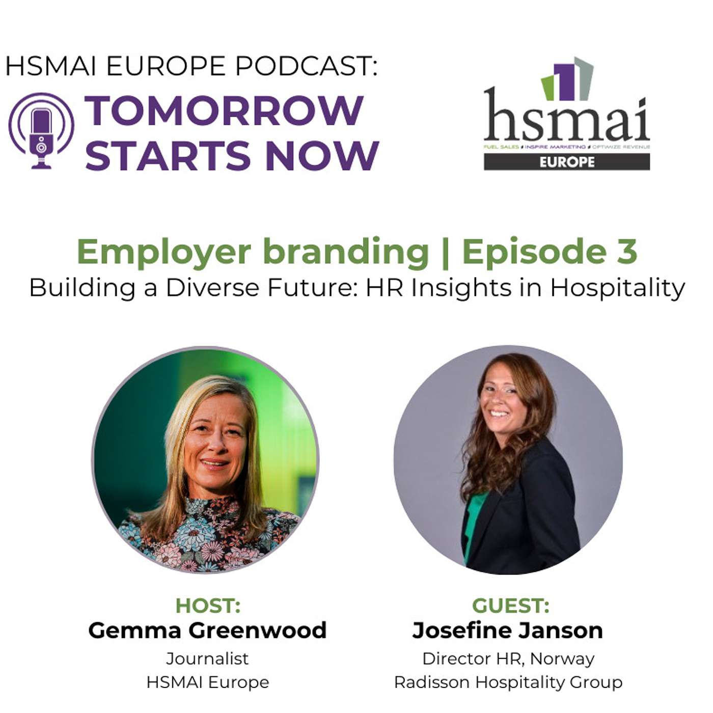HSMAI Europe Podcast: Tomorrow Starts Now