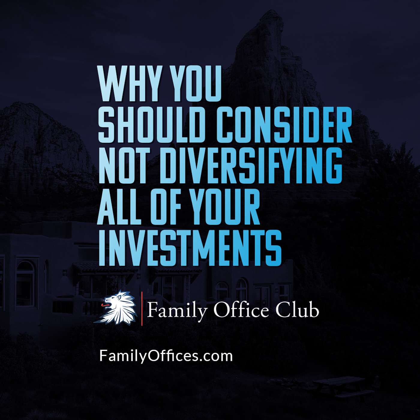 Why You Should Consider Not Diversifying All of Your Investments