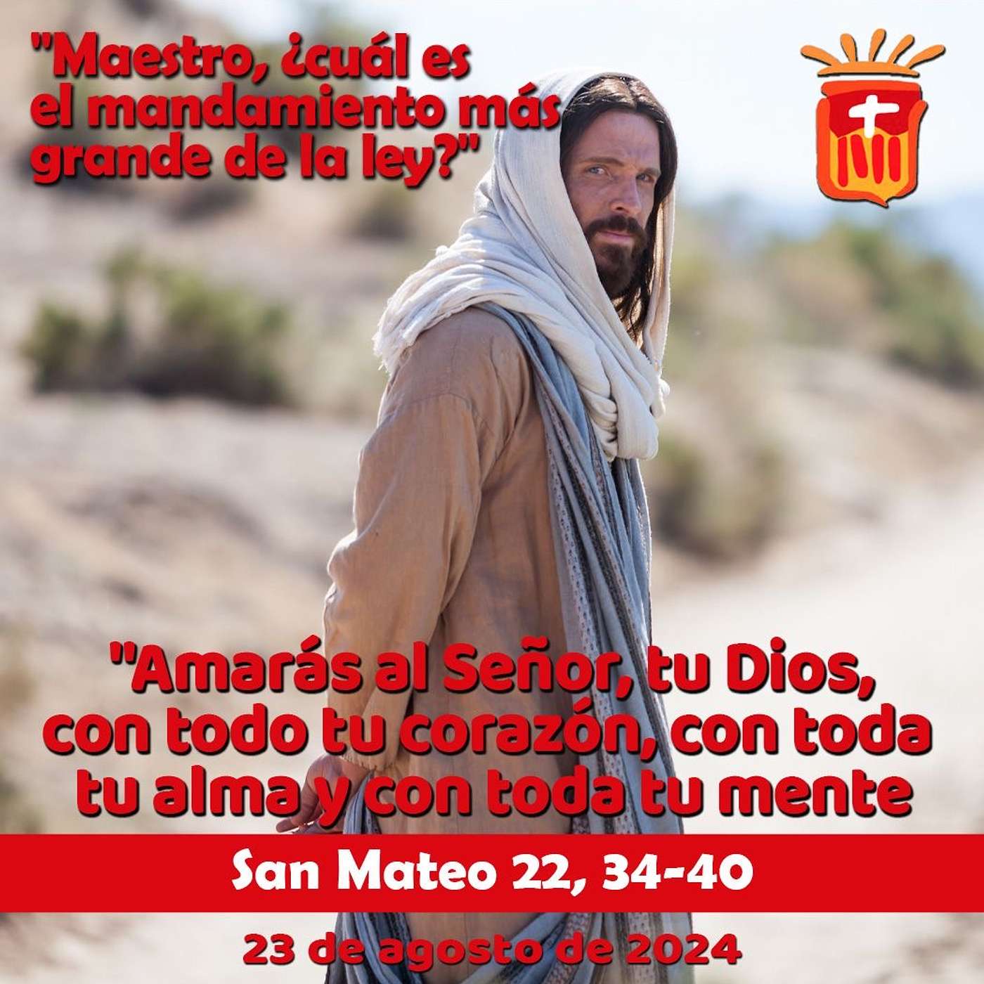 2024-08-23 San Mateo 22, 33-40: Viernes XX Ordinario.