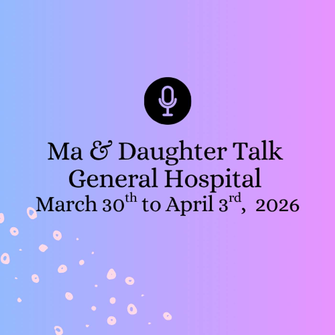 She Heard You & 4th Child Reveal | General Hospital March 30th to April 3rd, 2026