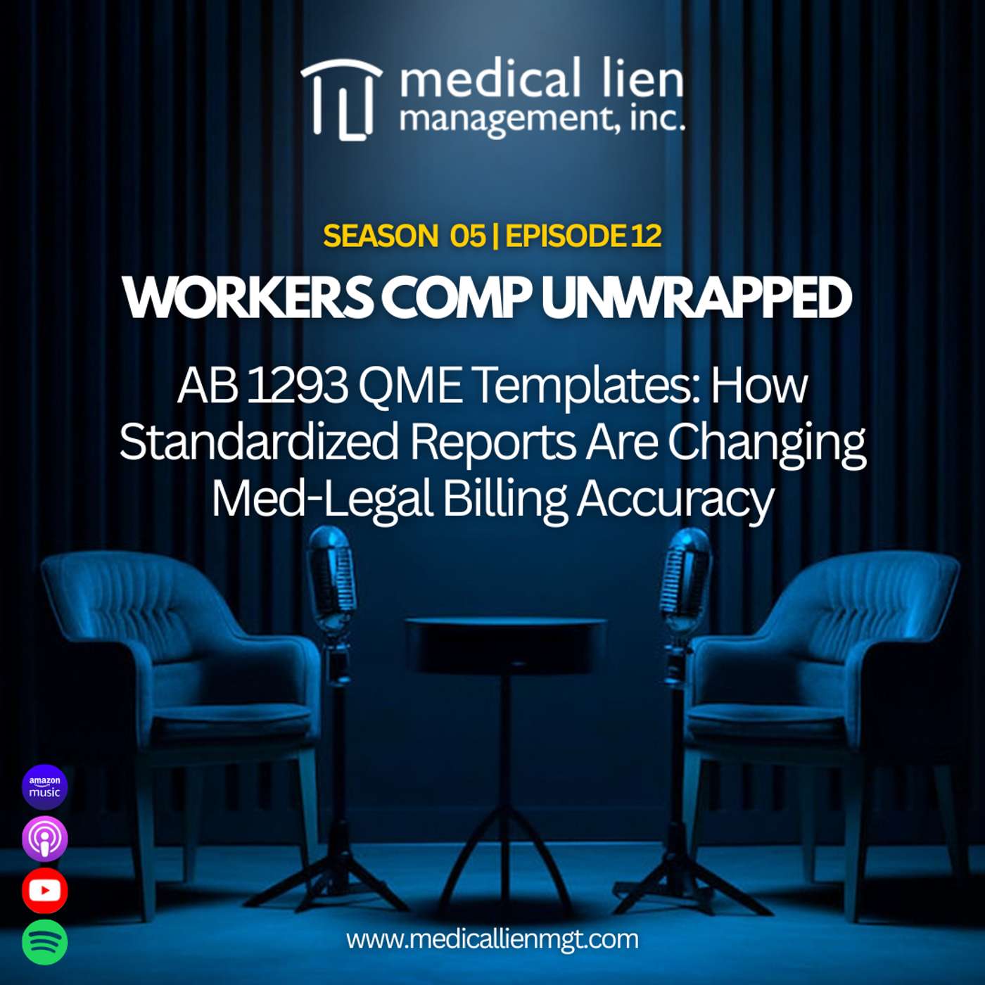 Workers Comp Unwrapped Episode 512: AB 1293 QME Templates: How Standardized Reports Are Changing Med-Legal Billing Accuracy