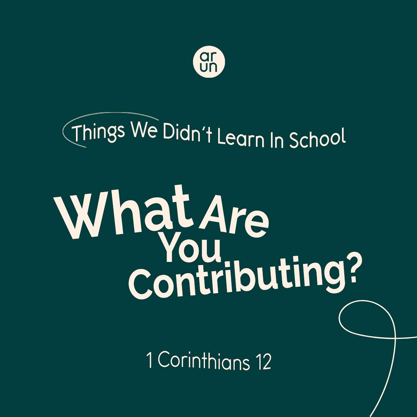 Things We Didn't Learn In School: What are you Contributing? episode artwork