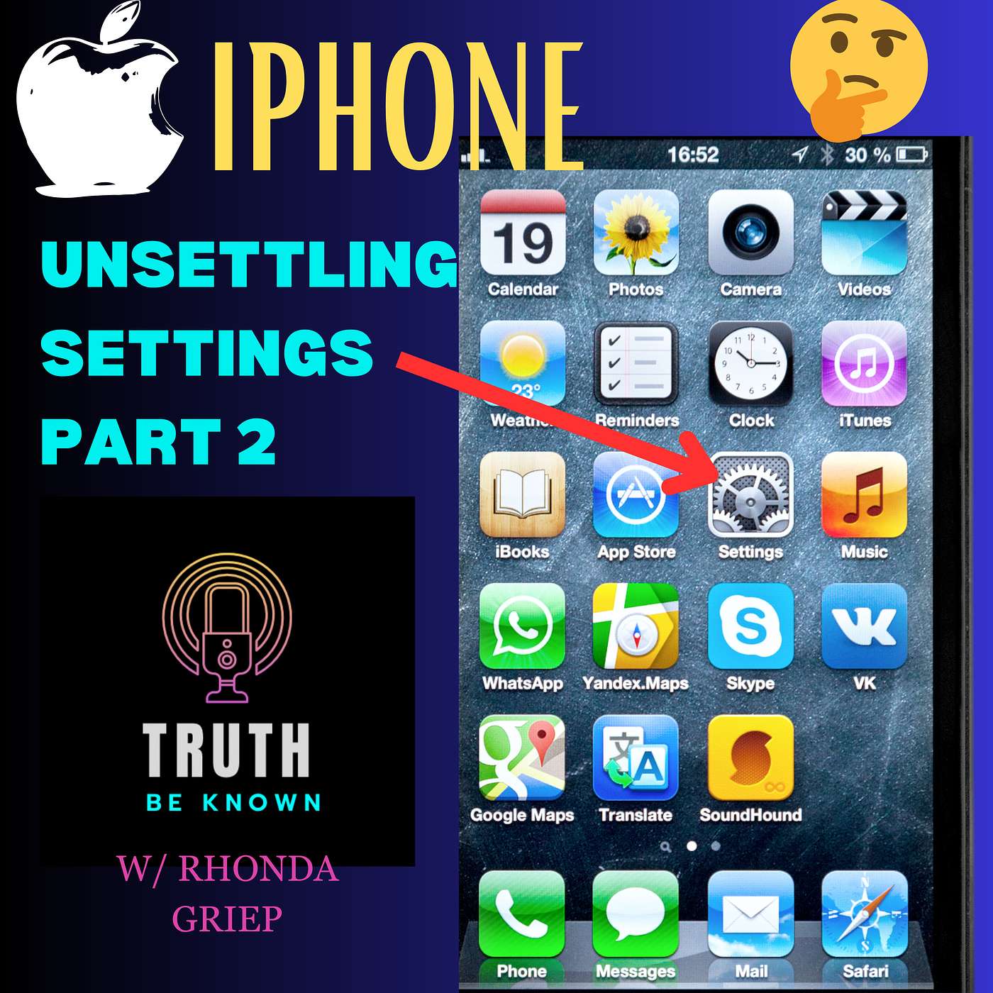 iPHONE Unsettling Settings #2 episode artwork