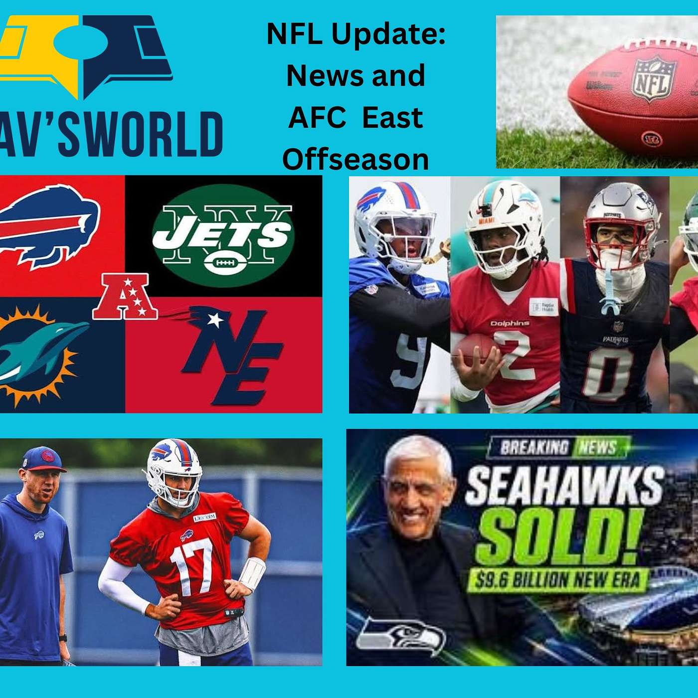 NFL Update: News + AFC East Offseason