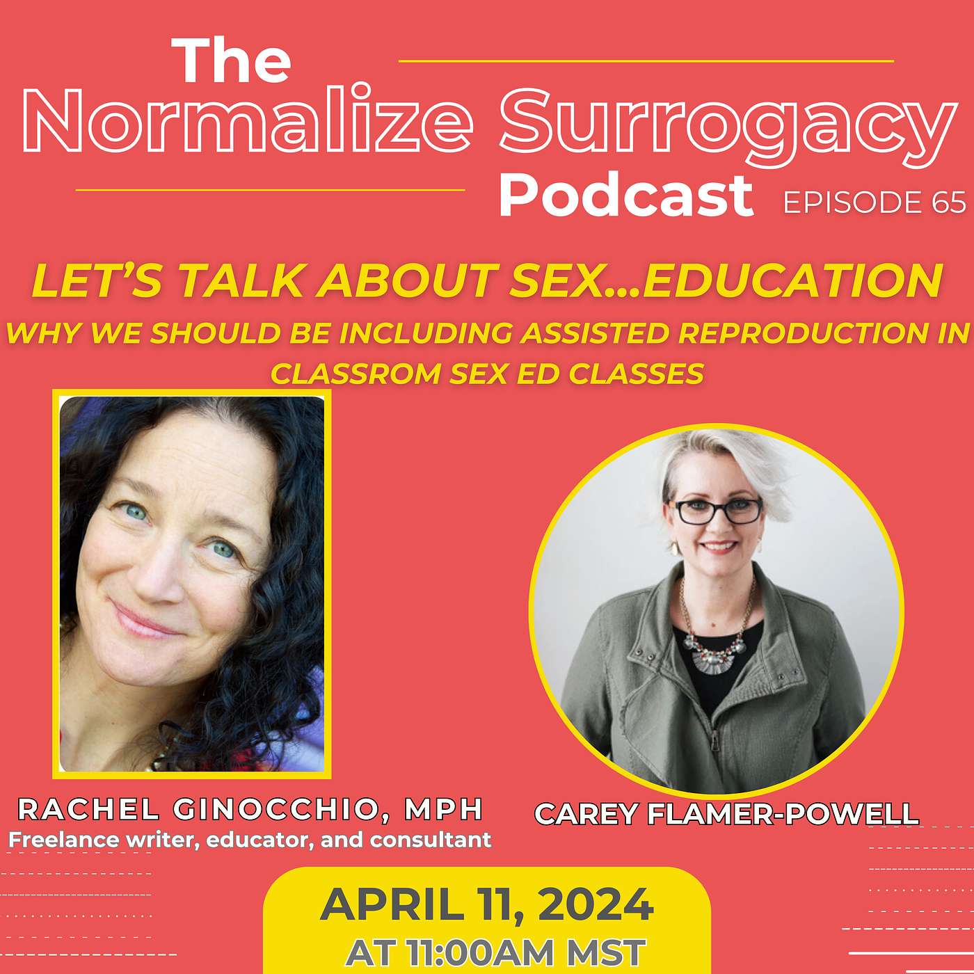 Episode 65: Let's Talk About Sex Education with Rachel Ginocchio, MPH episode artwork