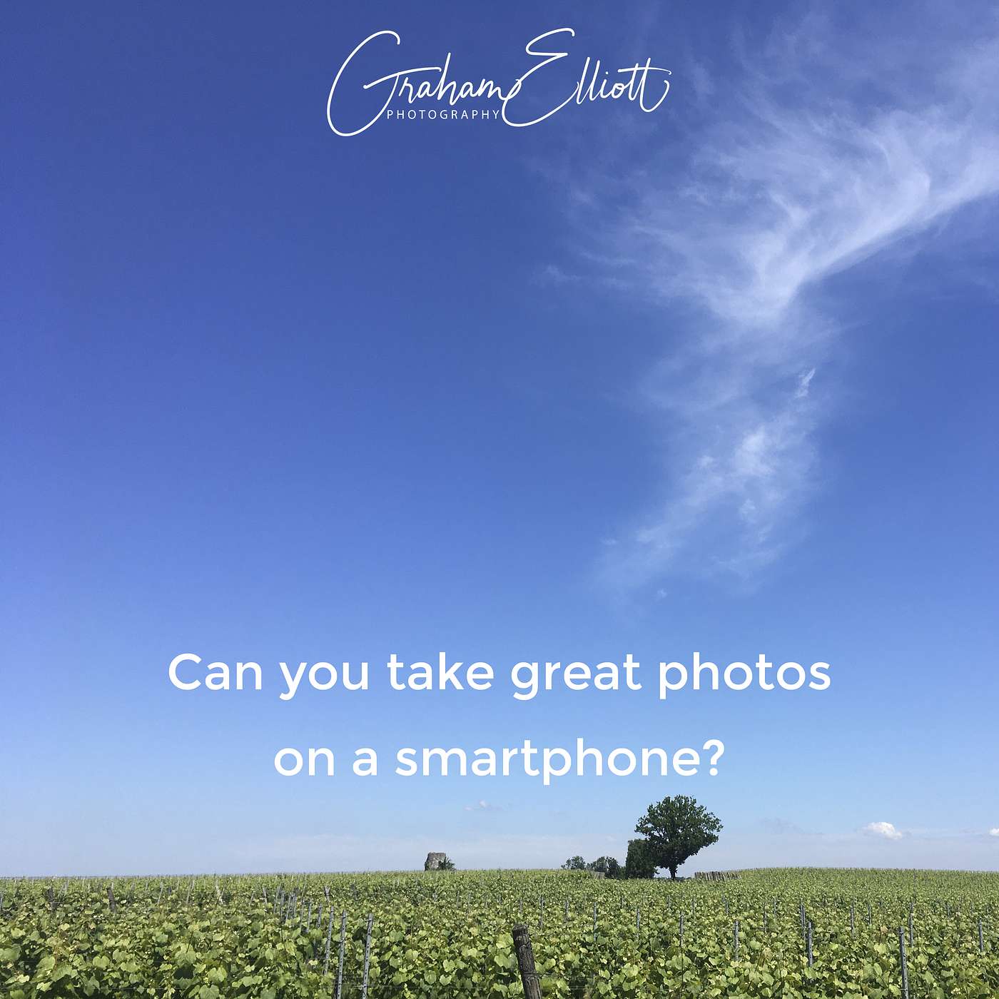 Can you take great photos with a smartphone?