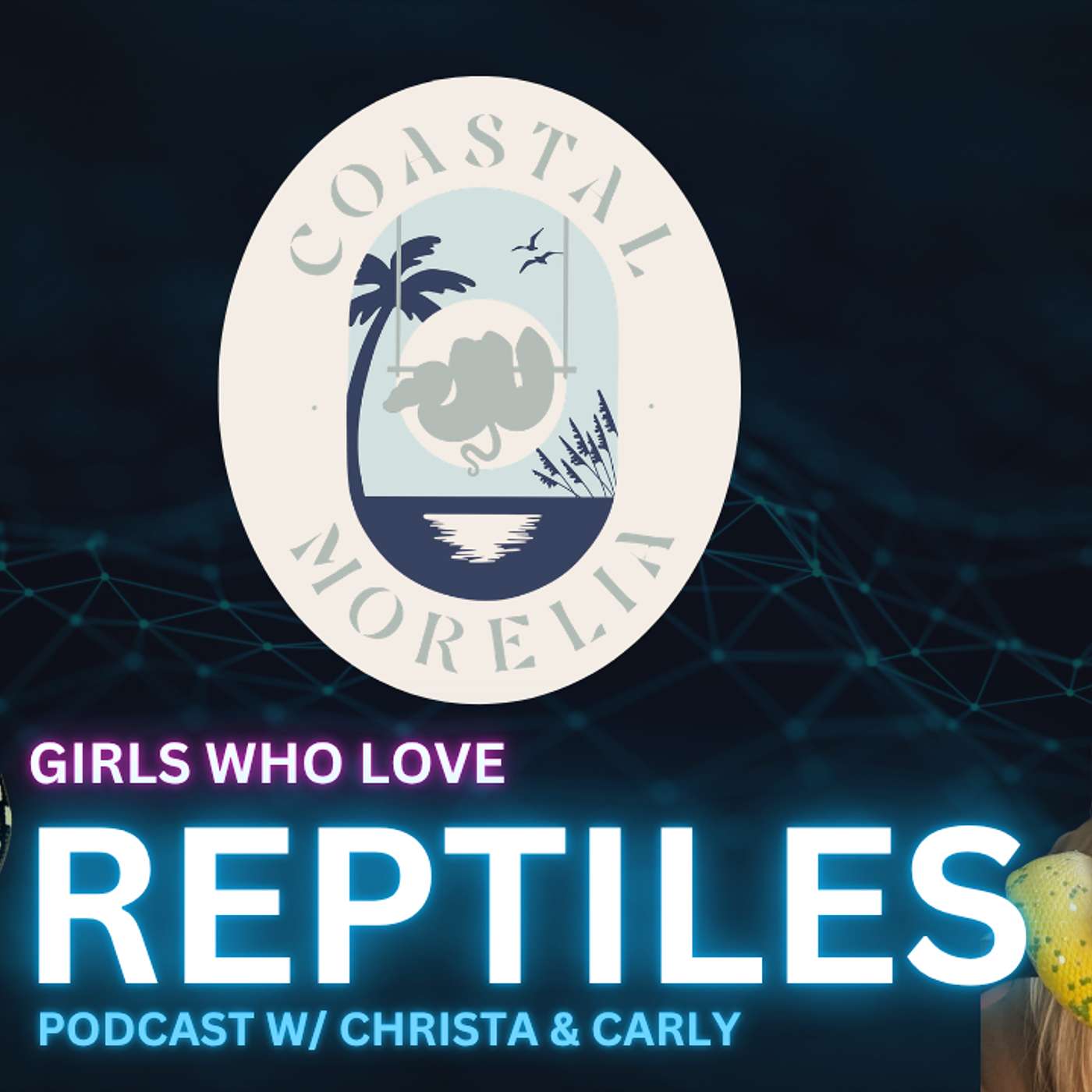 Story About The King Line Green Tree Pythons Out Of Germany | Girls Who Love Reptiles Podcast (Live)