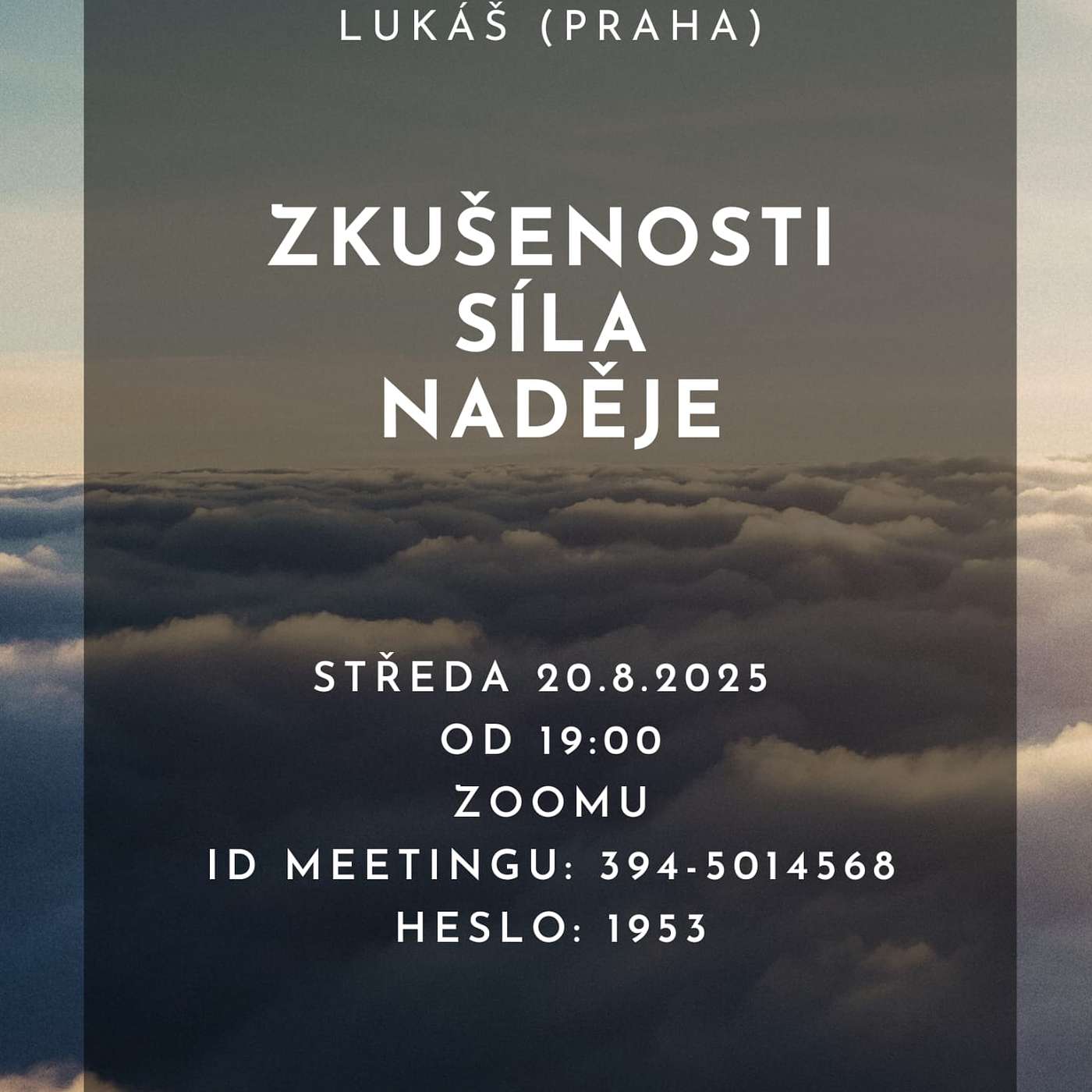 Zkušenosti, síla, naděje - Lukáš (CZ) - 20. 8. 2025 episode artwork