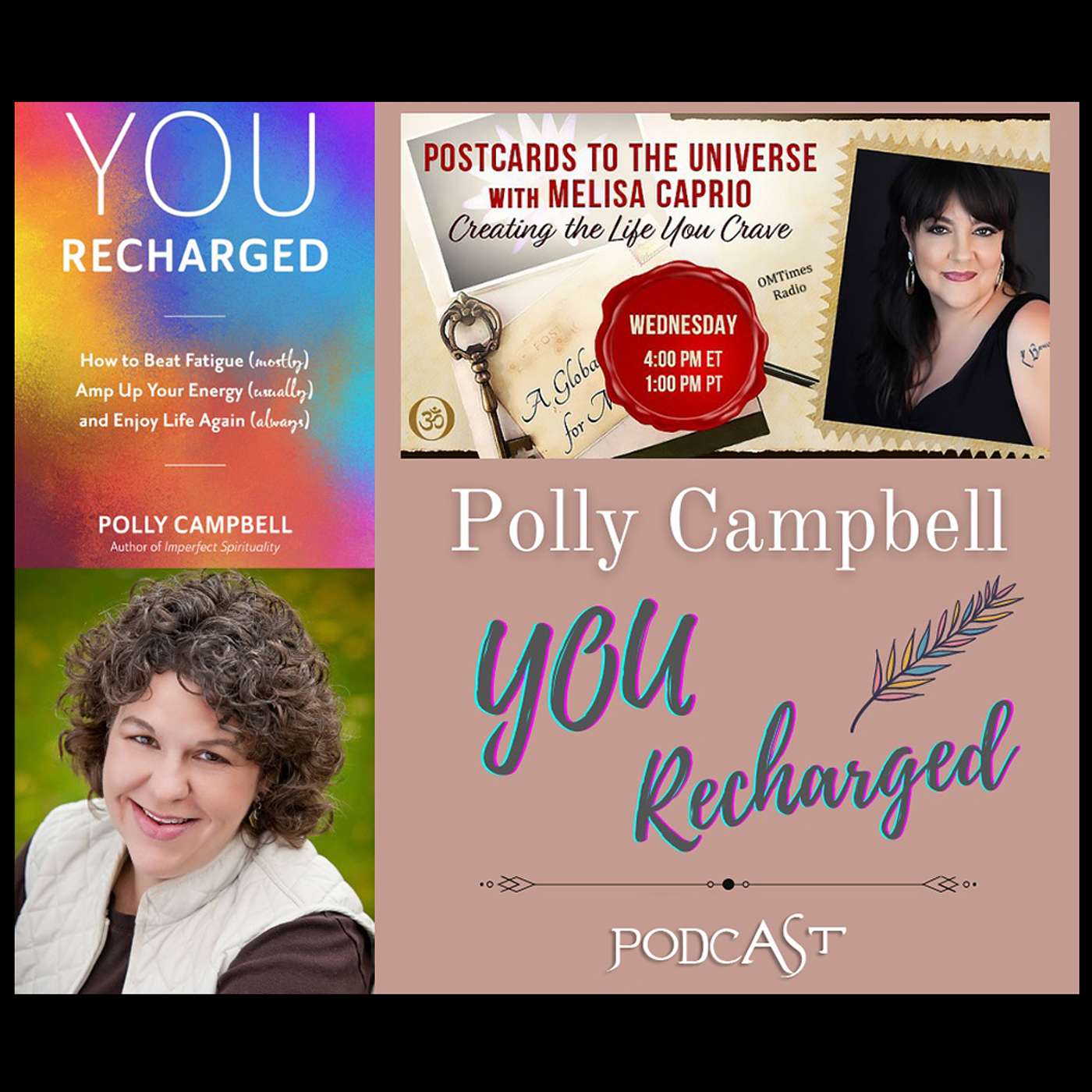 You Recharged with Author Polly Campbell