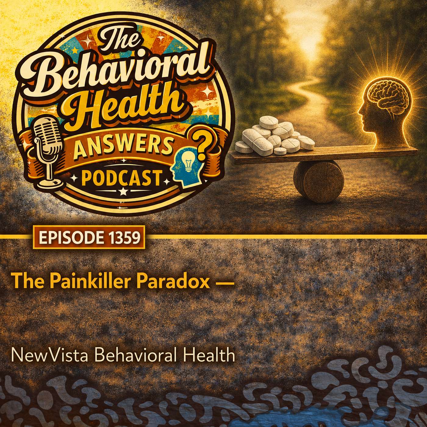 Episode 1359: The Painkiller Paradox | NewVista Behavioral Health episode artwork