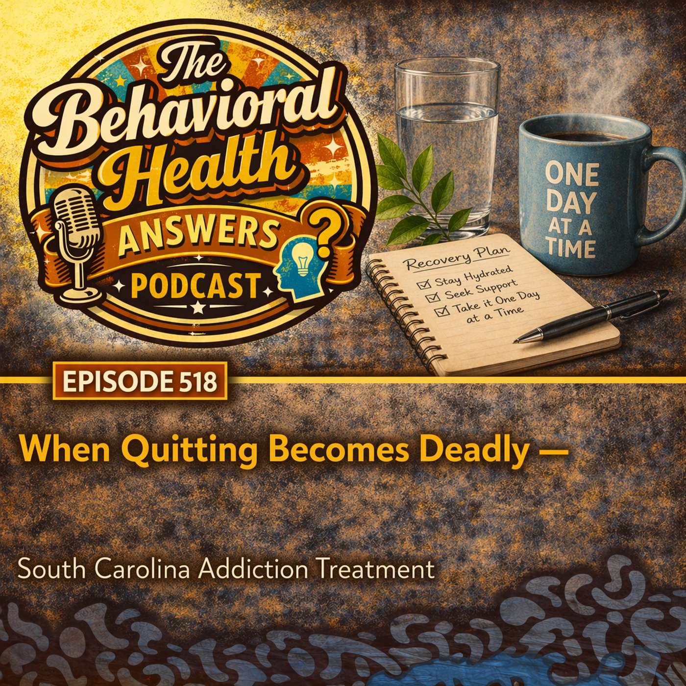 Episode 518: When Quitting Becomes Deadly | South Carolina Addiction Treatment episode artwork