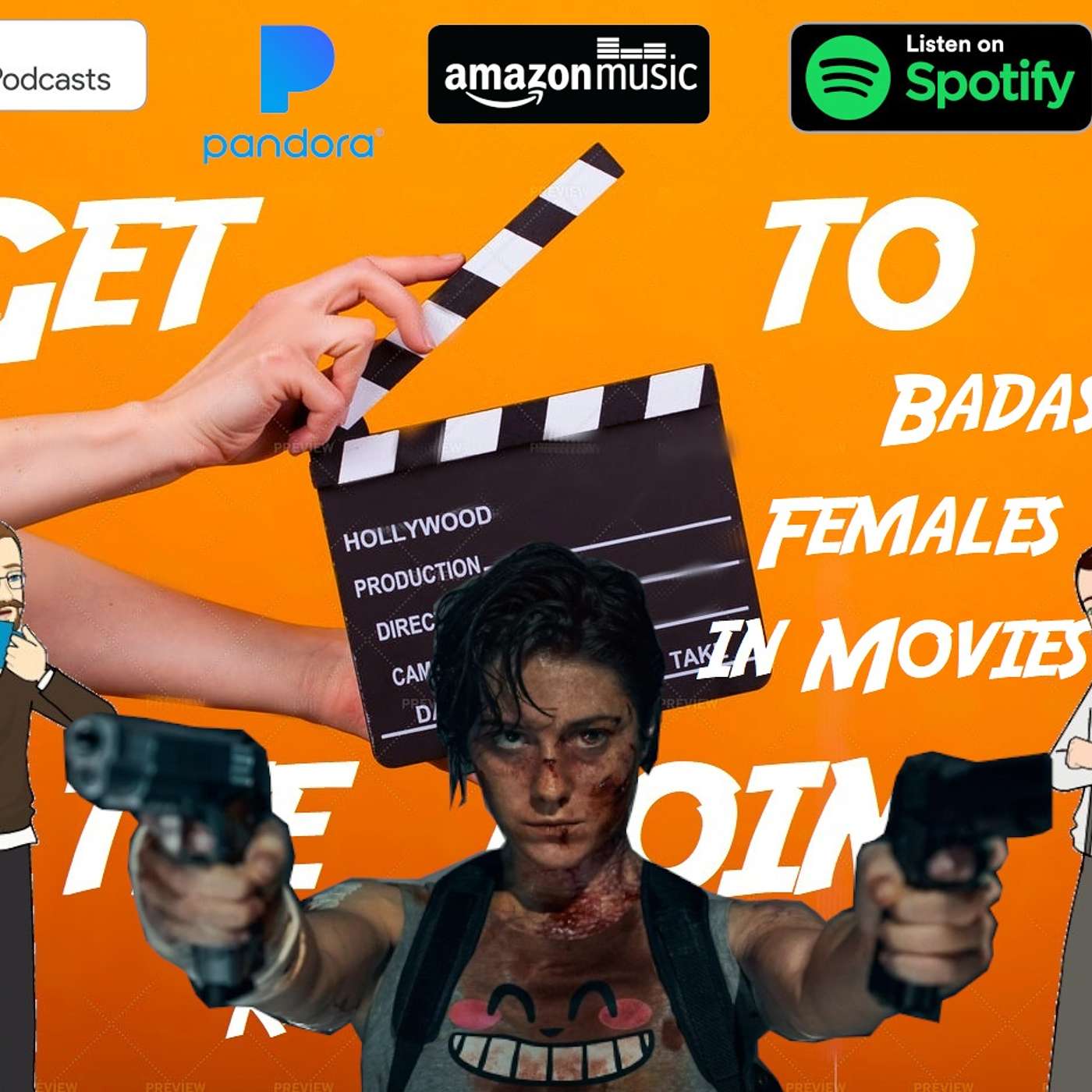 "Kate" (2021) & Our Favorite Badass Females in Film! - The Get to the Point Review Podcast Ep 19