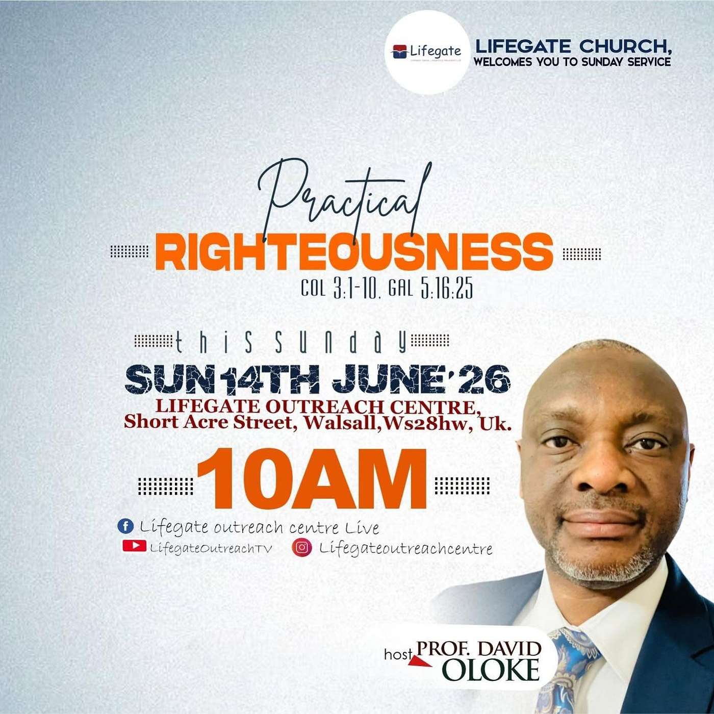 Practical Righteousness (Session 7) - Lifegate Church - 14.6.26 episode artwork