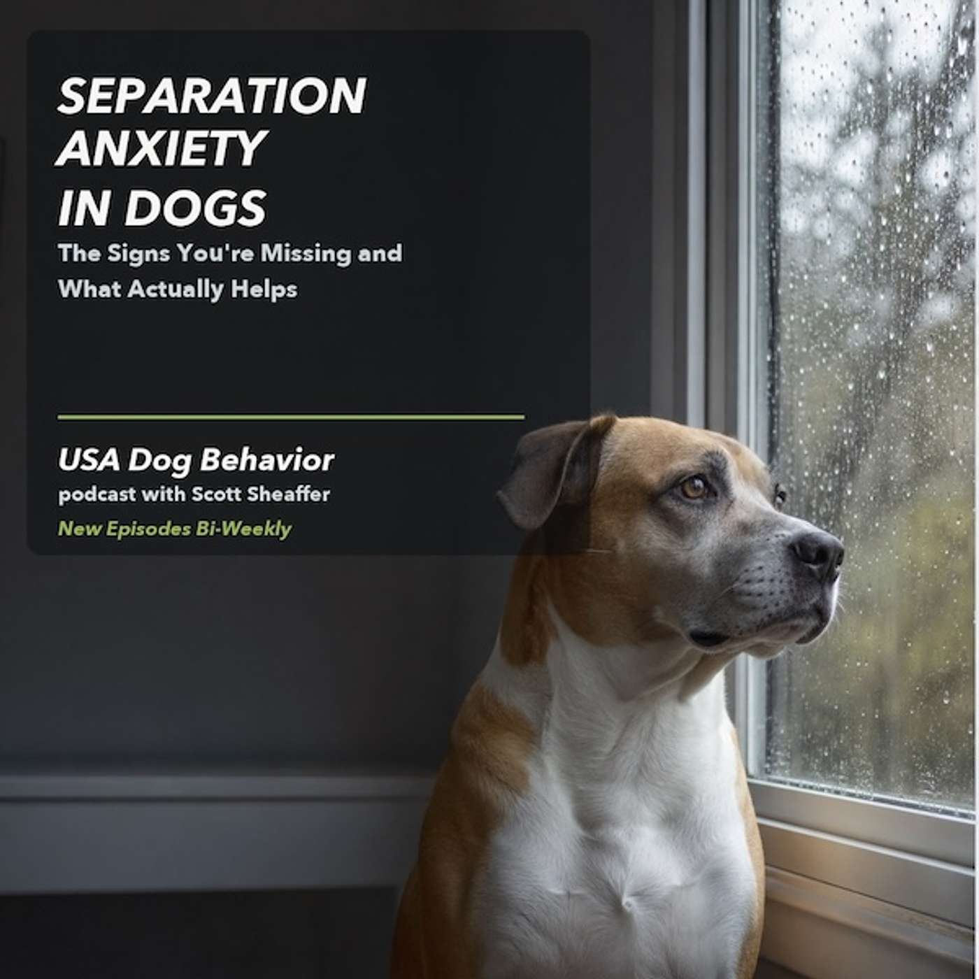 Separation Anxiety in Dogs: The Signs You're Missing and What Actually Helps episode artwork