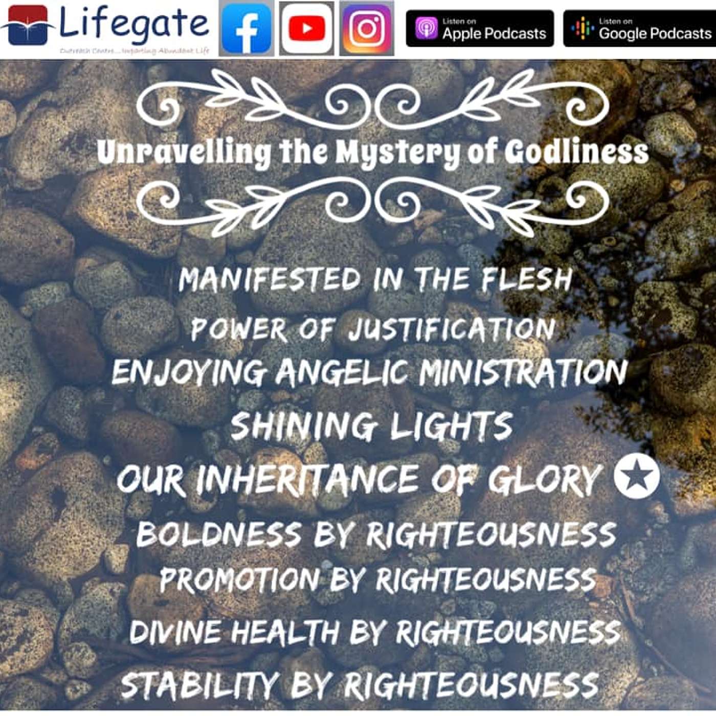 Our Inheritance of Glory (Unravelling the Mystery of Godliness) - 30.5.21 episode artwork