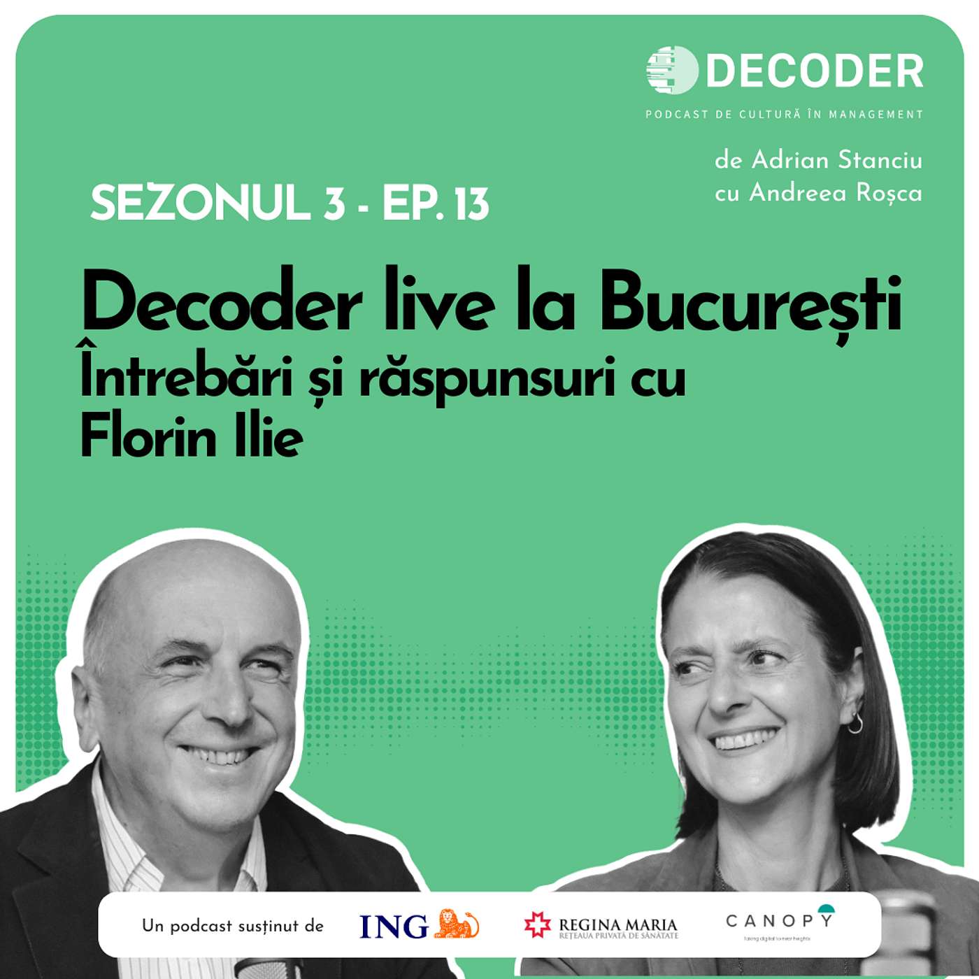 Sezonul 3, Episodul 13 – Q&A live la București cu Florin Ilie