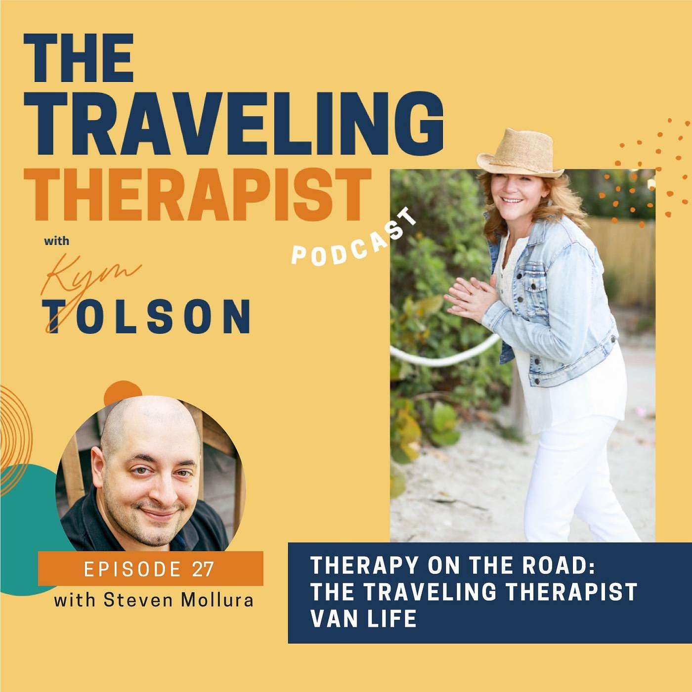 27. Therapy On The Road: The Traveling Therapist Van Life Edition with Steven Mallura