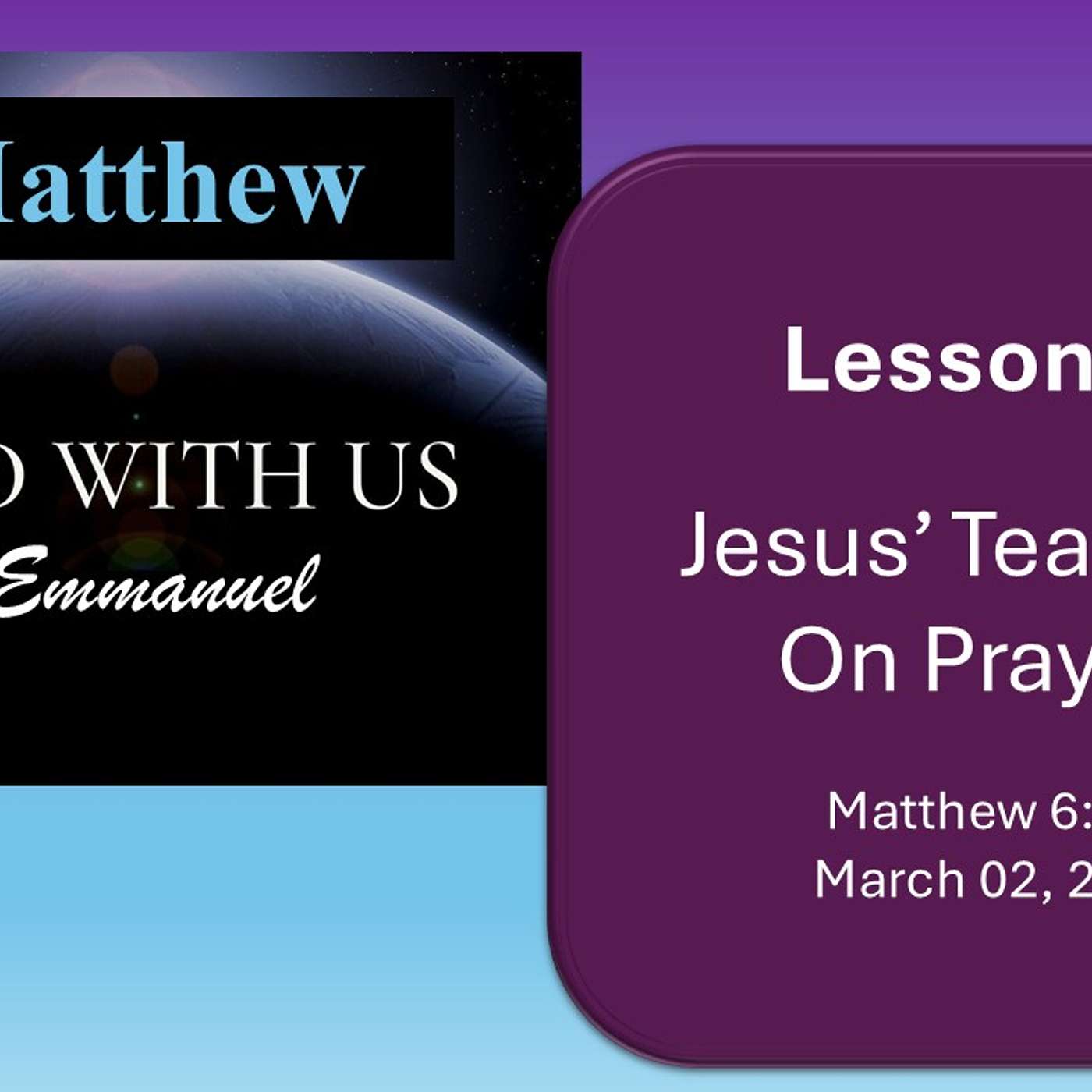 Manna on the Mountain