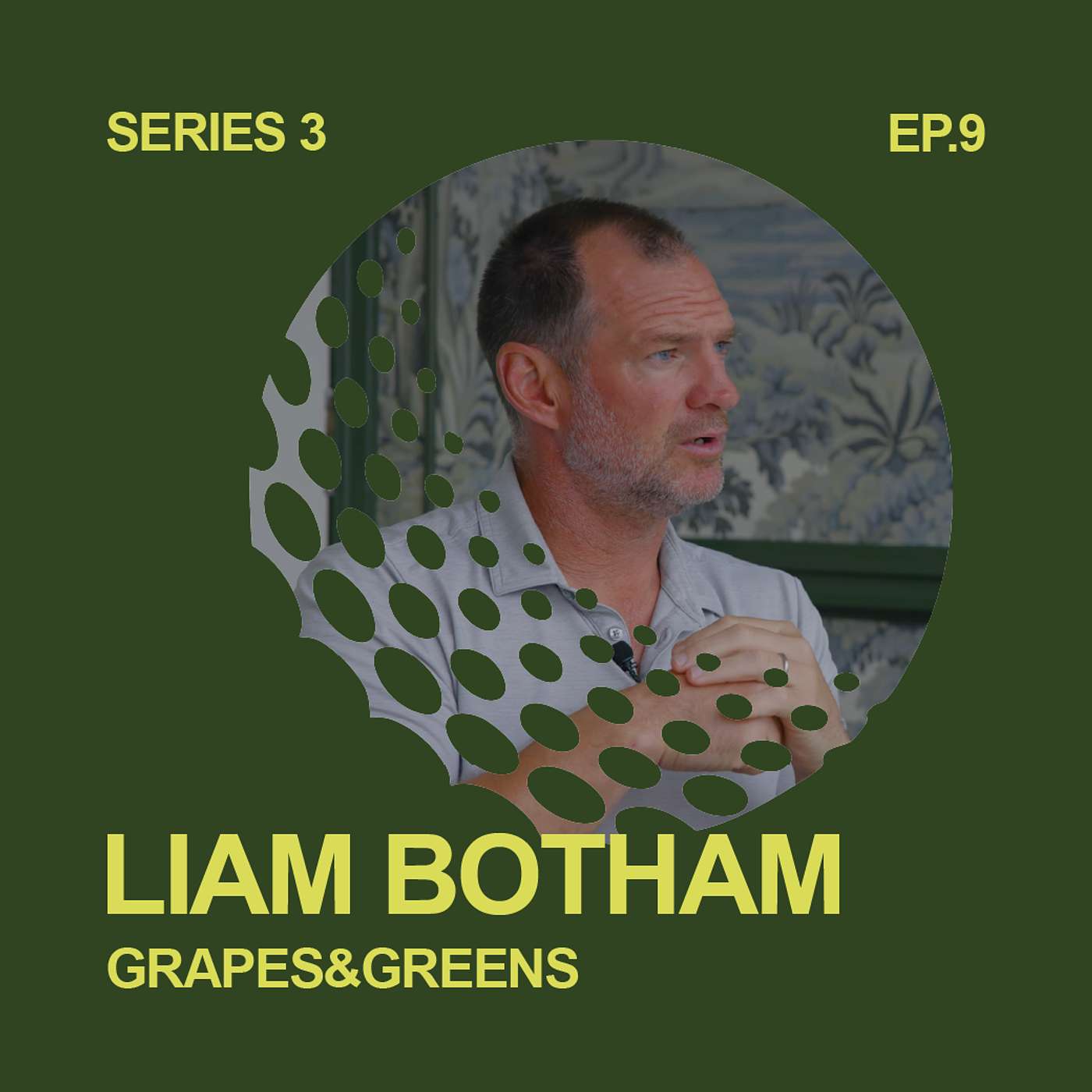 S3 Ep9 - Liam Botham, EV, Solar-Powered Golf Buggies | Grapes&Greens Podcast episode artwork