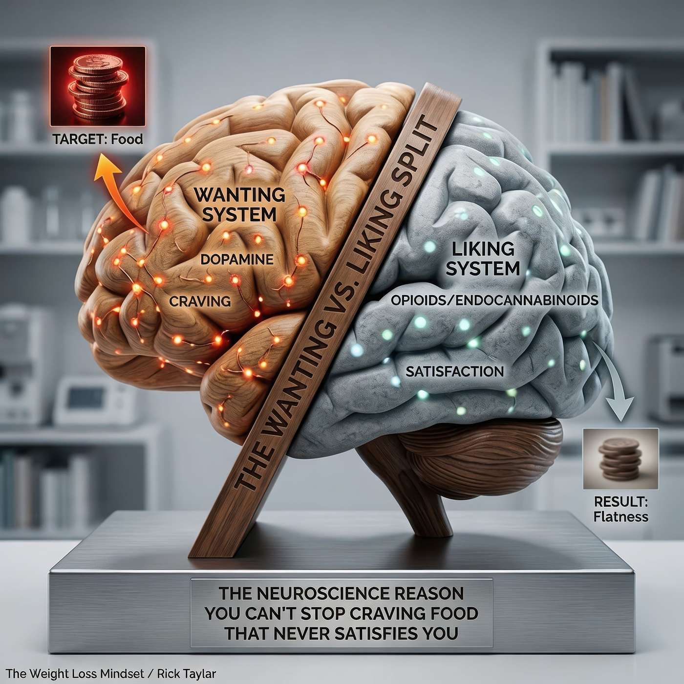 The Wanting vs. Liking Split: The Neuroscience Reason You Can't Stop Craving Food That Never Even Satisfies You