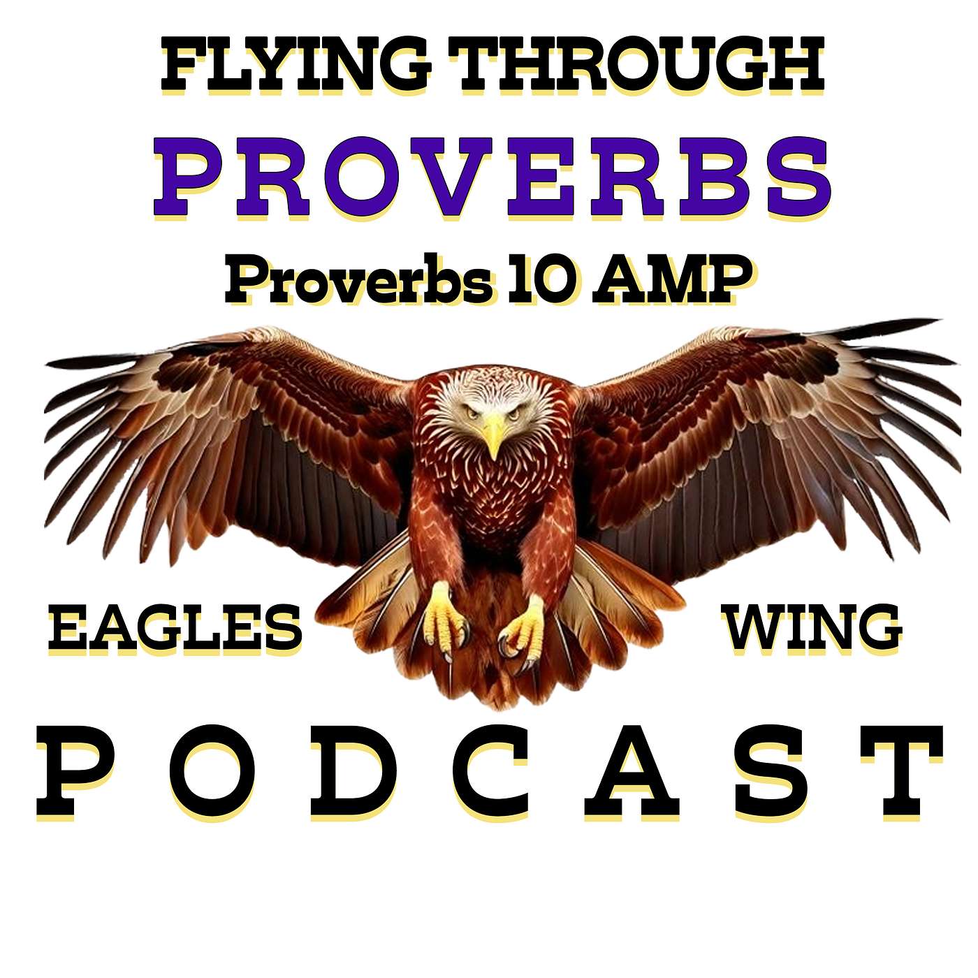 Flying Through Proverbs 10 Eagles Wing Podcast - Proverbs 10 AMP