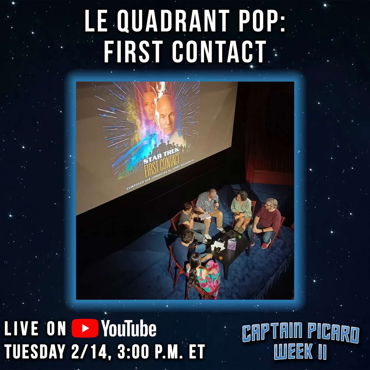 Le Quadrant Pop - First Contact | Captain Picard Week II