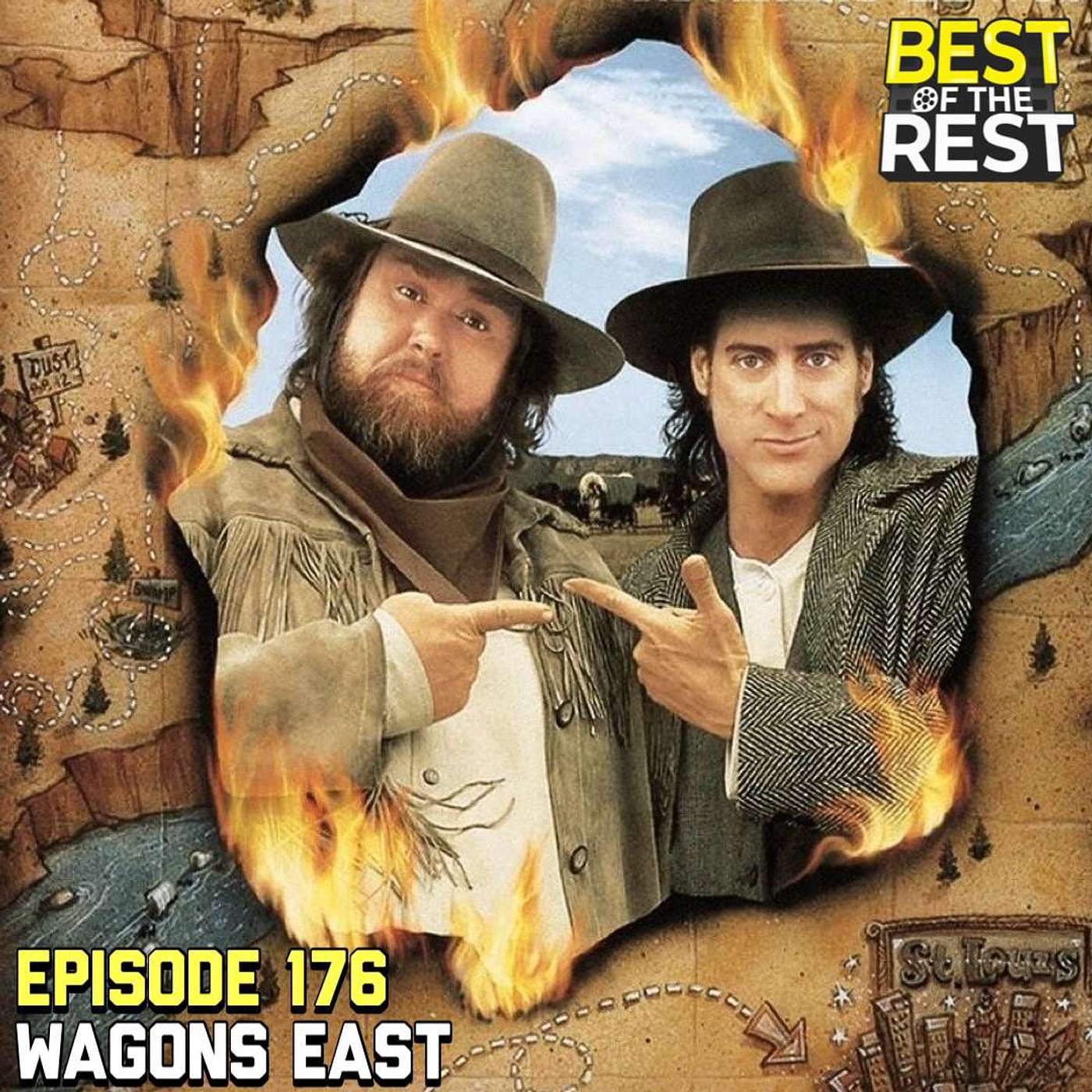 cover of episode Wagons East