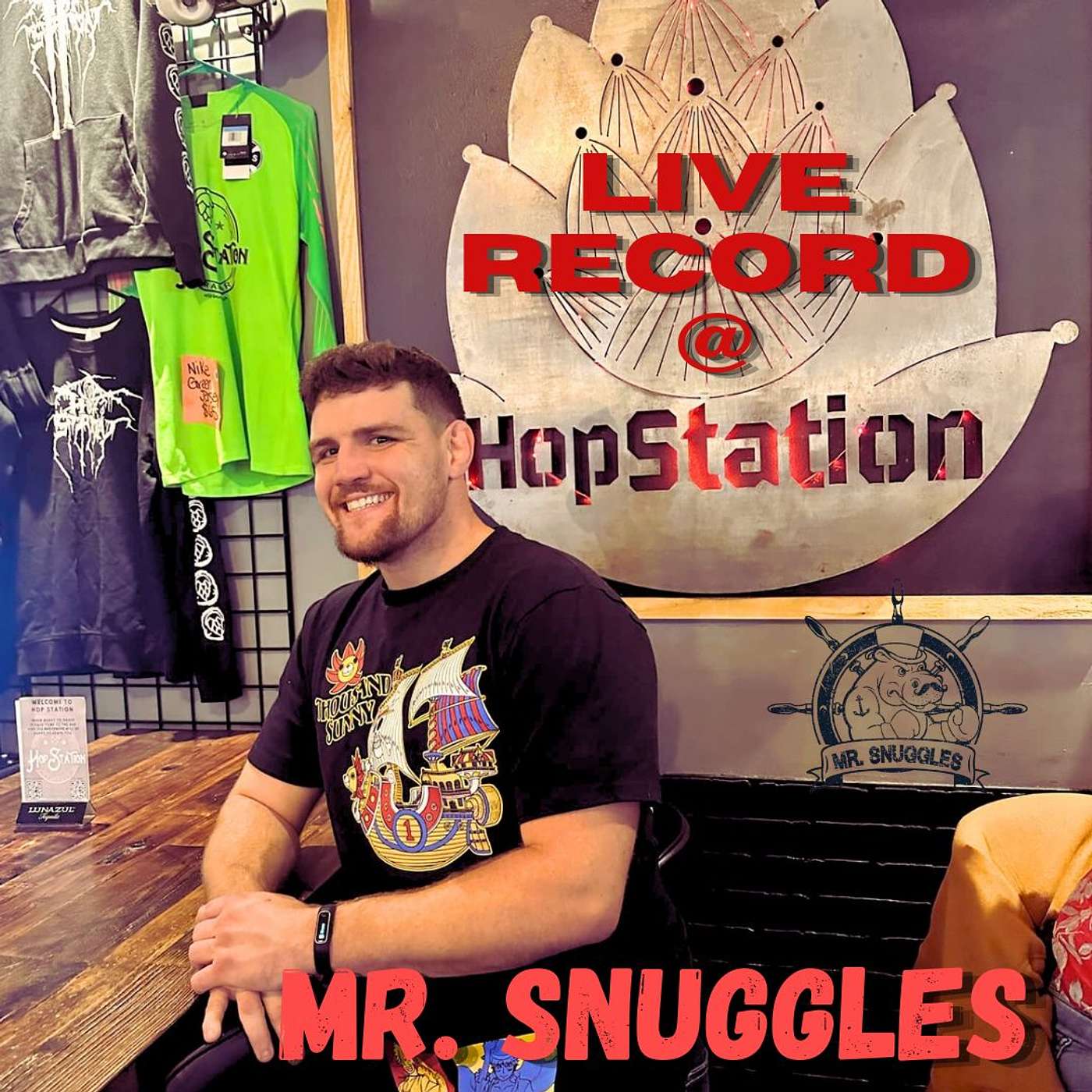 MMA Fighter Mr Snuggles at Hop Station