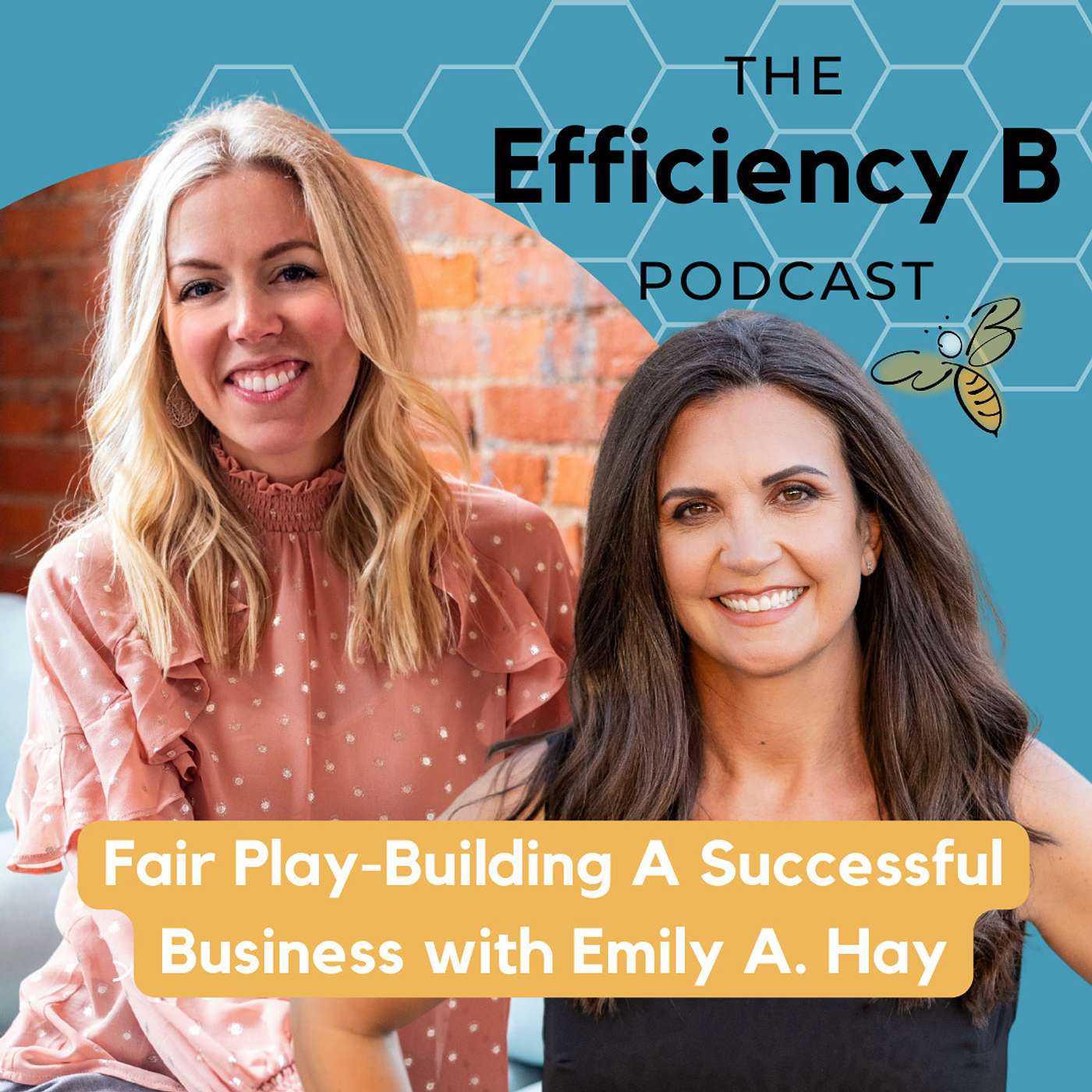 Efficiency Bitch, How Ambitious Women Can Have It All Without Doing It All - Ep 92: BITCH-Fair Play-Building A Successful Business with Emily A. Hay