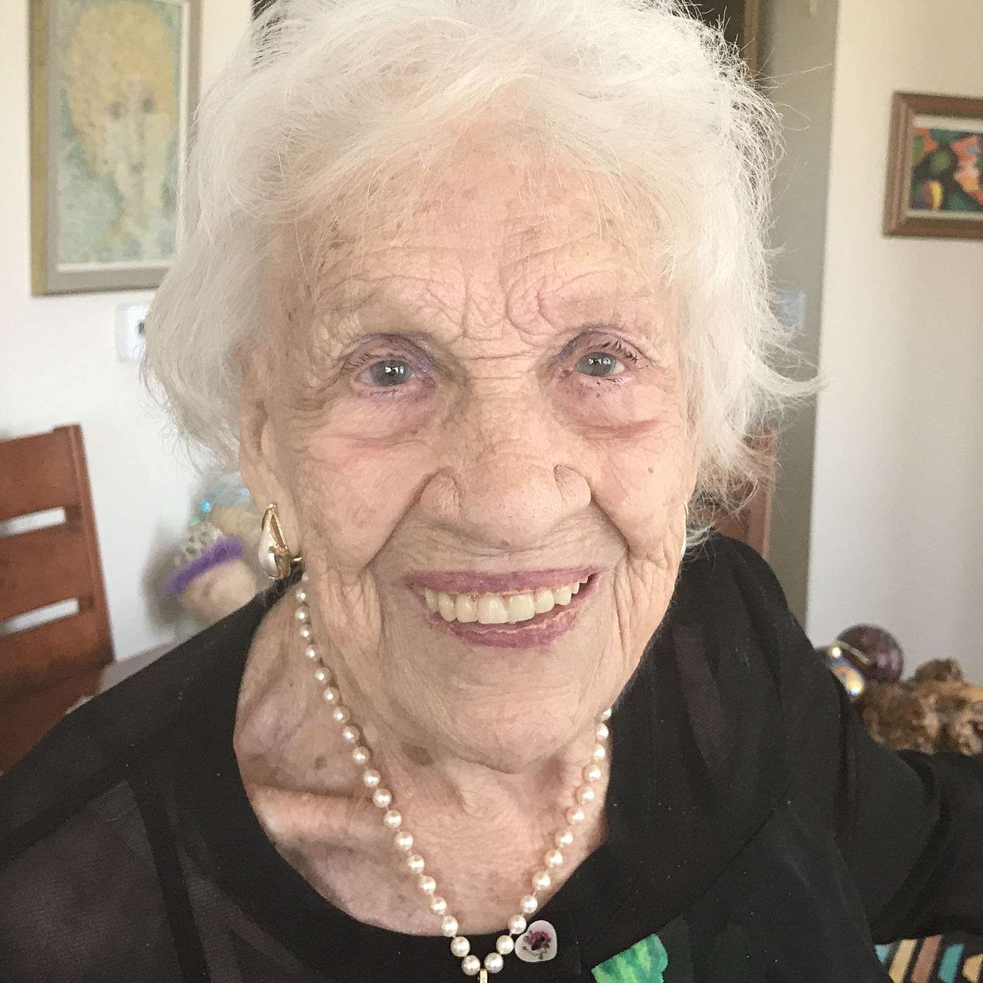 Ethel Travis - centenarian living life to the full - LLAMA24